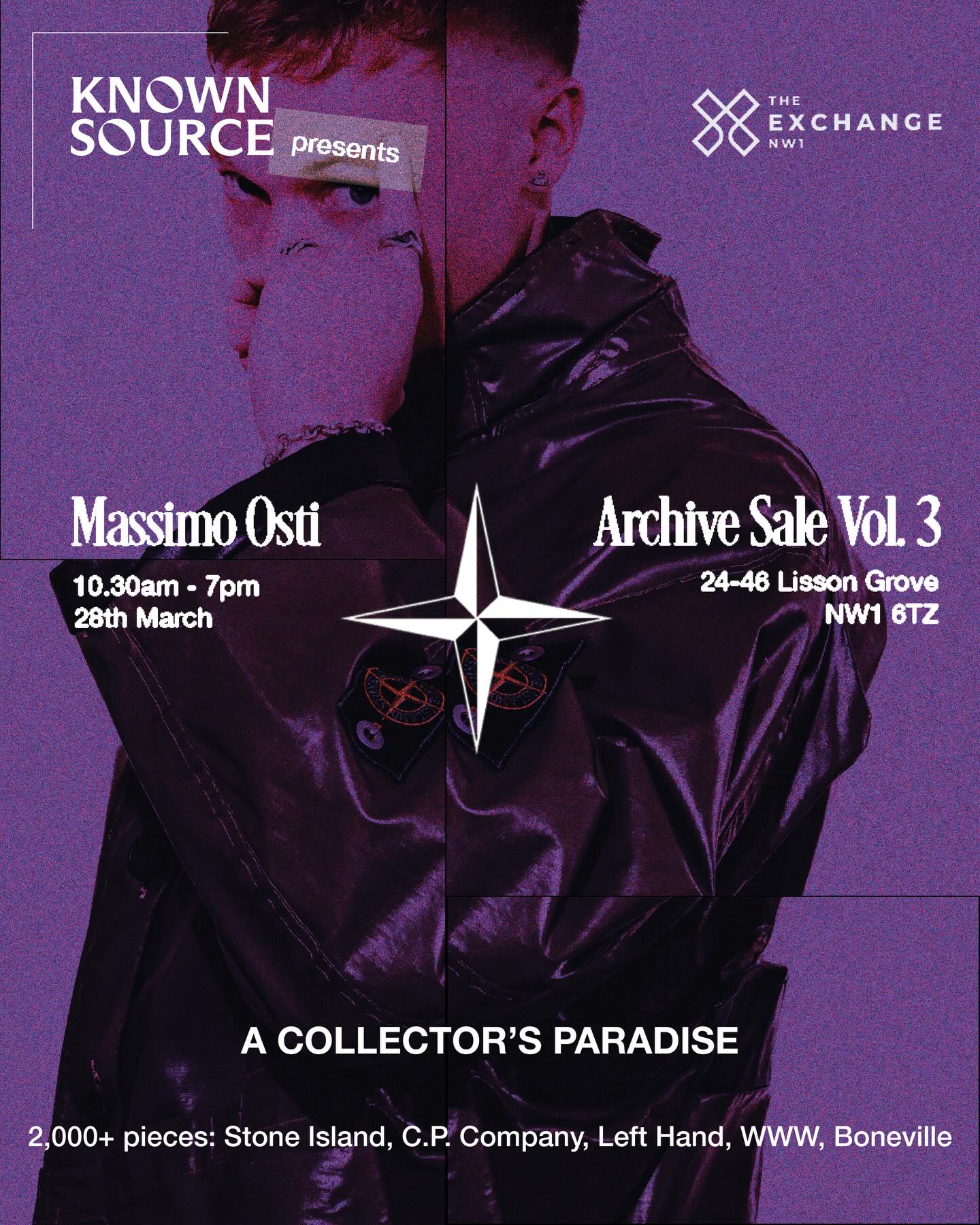 Massimo Osti Archive Sale Vol. 3 - This Saturday 28th of March