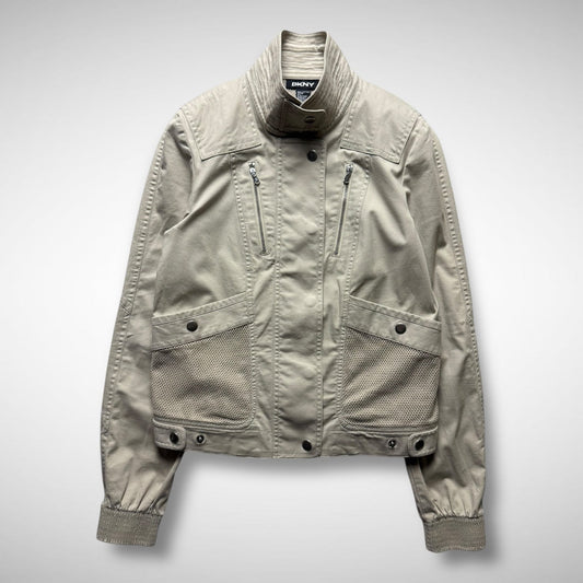 DKNY Cotton & Mesh Tactical Jacket (2000s)