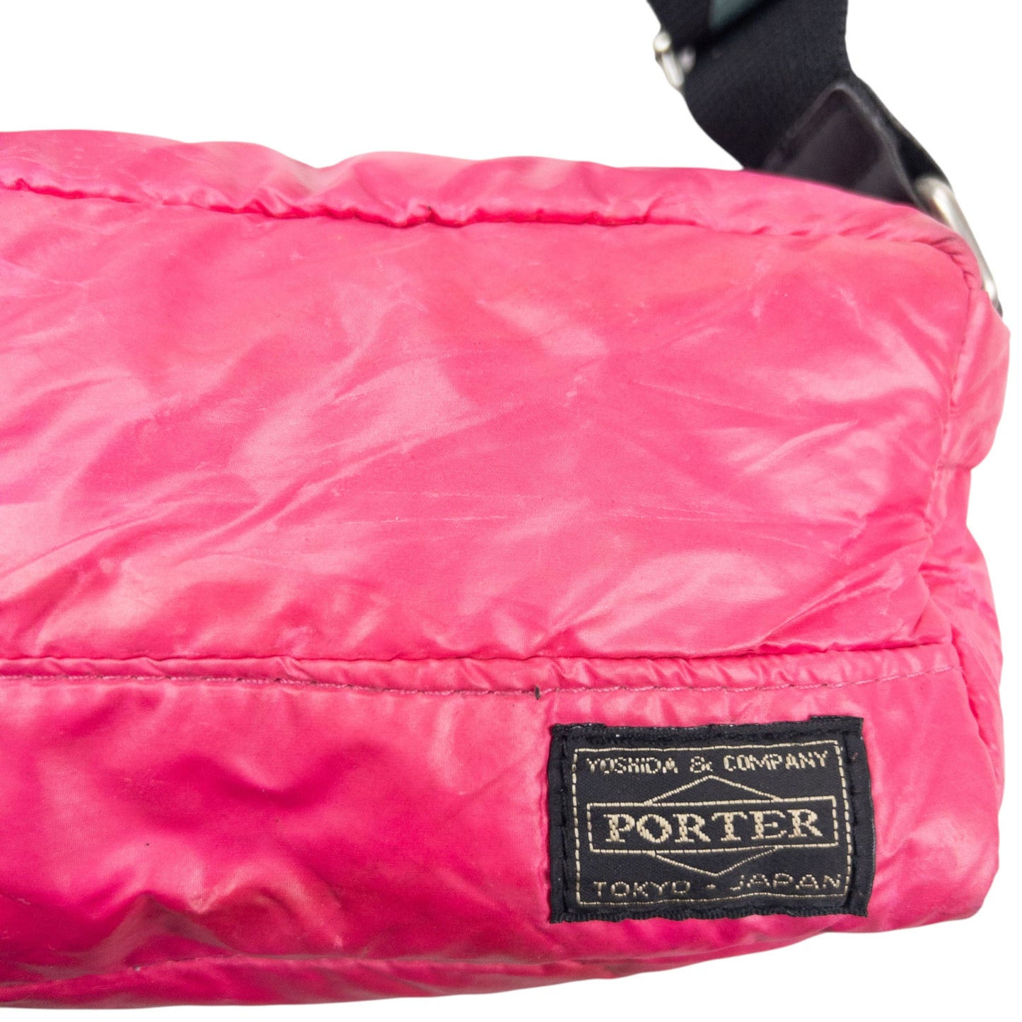 Vintage Porter Yoshida Crossbody Bag | O/S, Pink