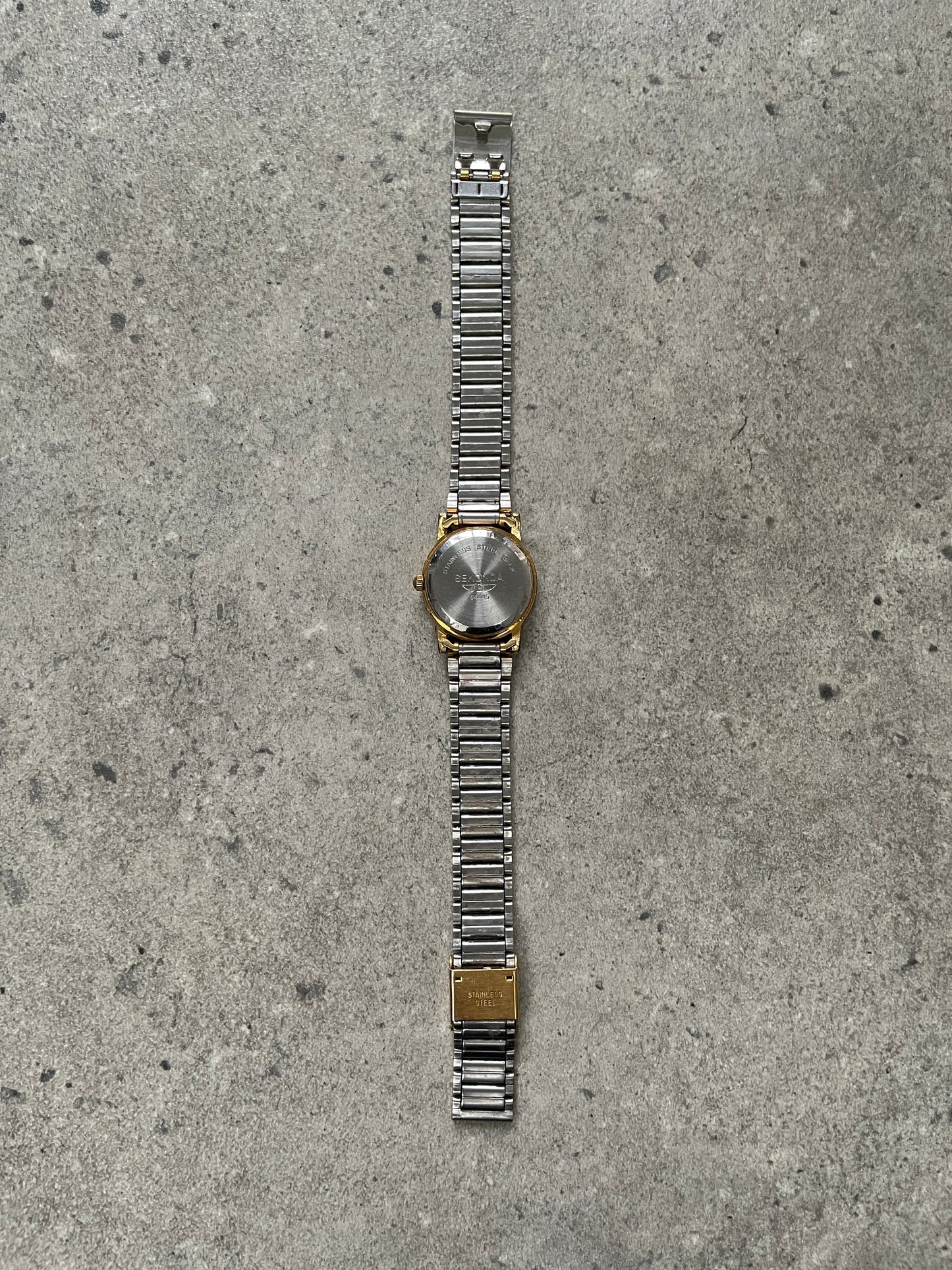 Sekonda 1990s Gold Plated Quartz Bracelet Watch