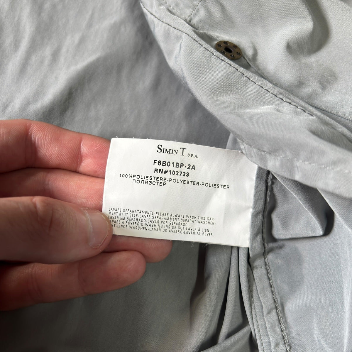 Armani Jeans 00's Cropped Multipocket Jacket M | Large, Grey