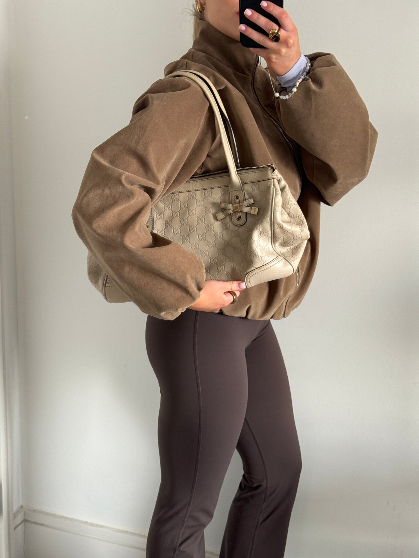 Vintage 90s Gucci Guccissima Princy Tote Bag | O/S, Multicoloured