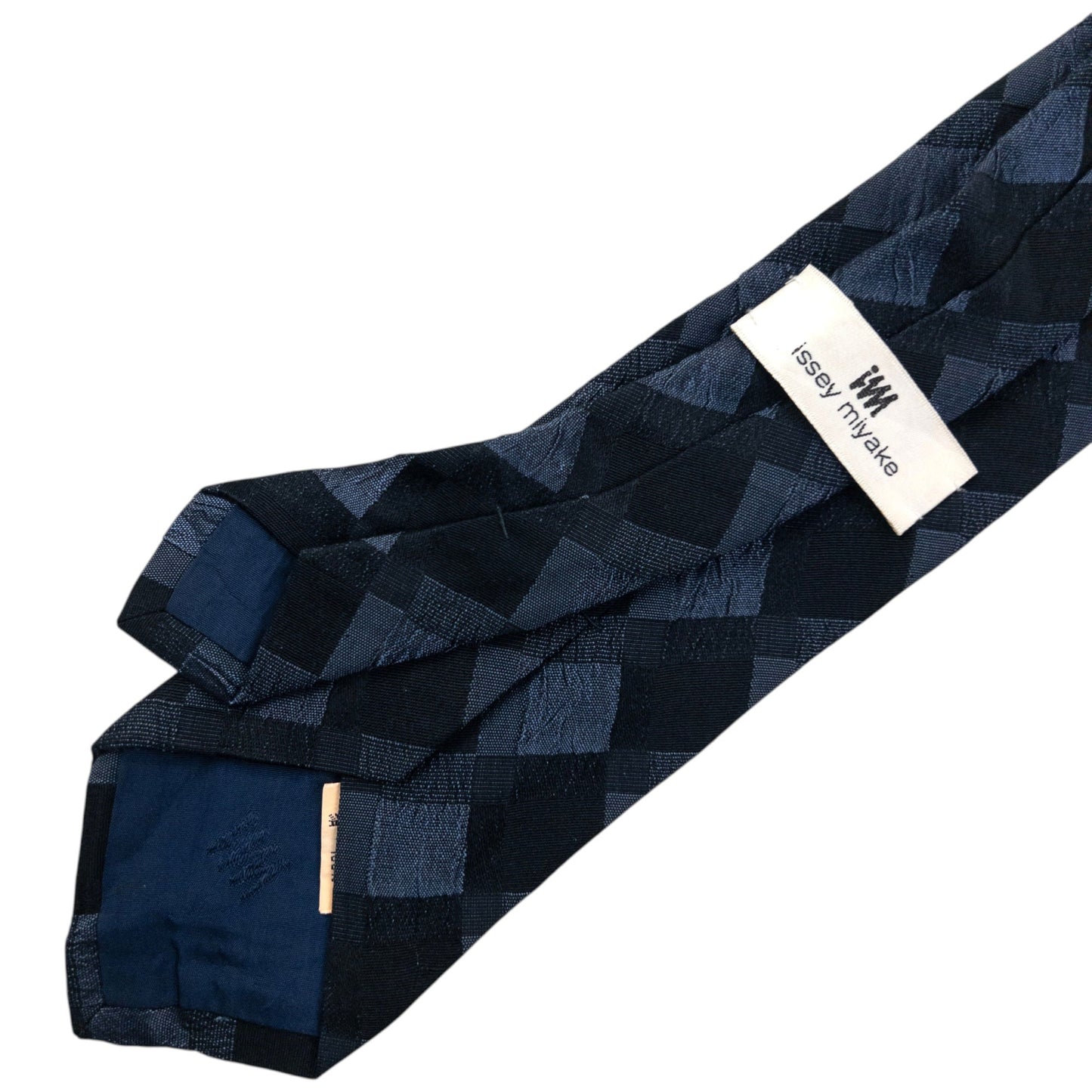 Vintage 90s Issey Miyake Pattern Silk Tie | O/S, Multicoloured