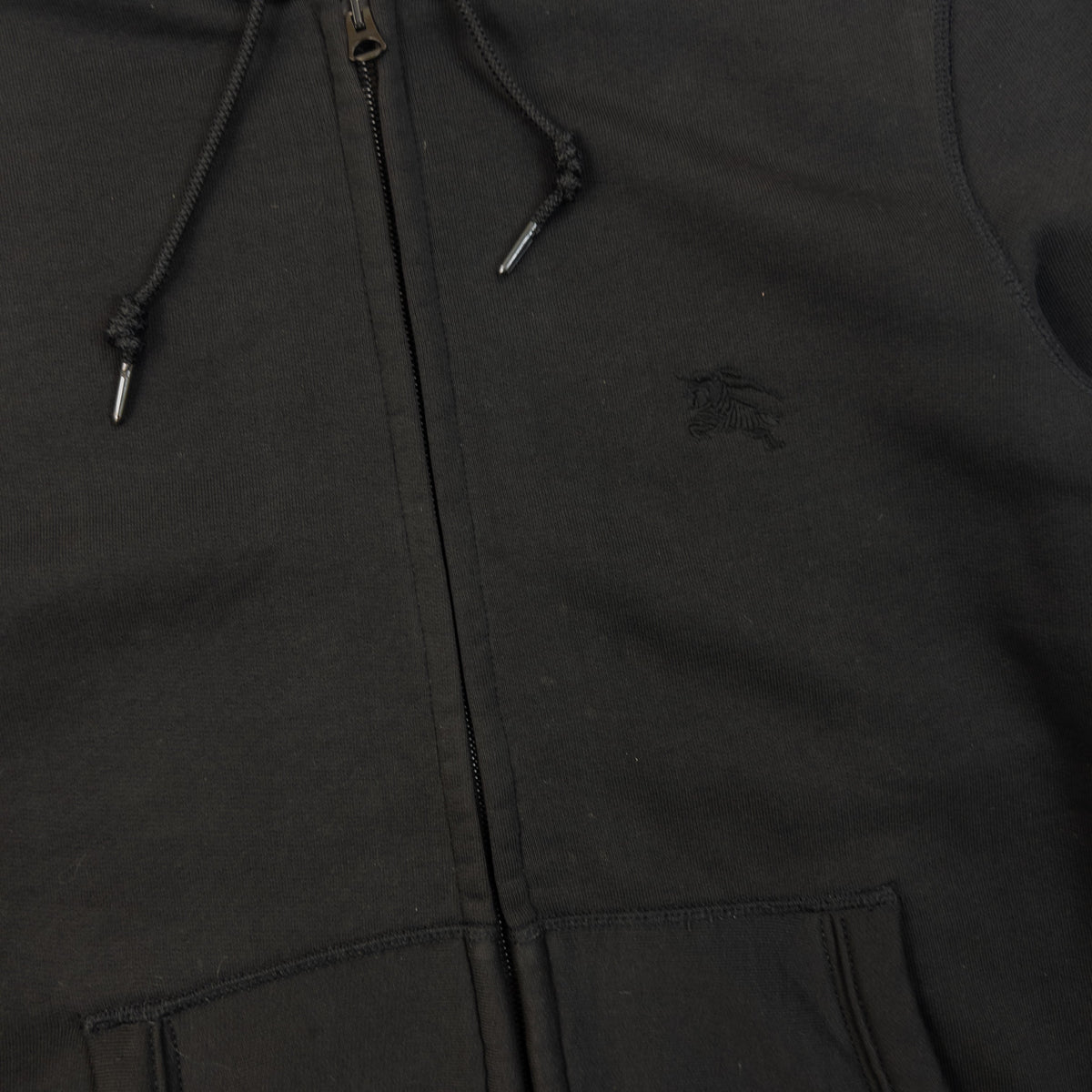 Vintage Burberry Brit Zip Up Hoodie Size S | Small, Black