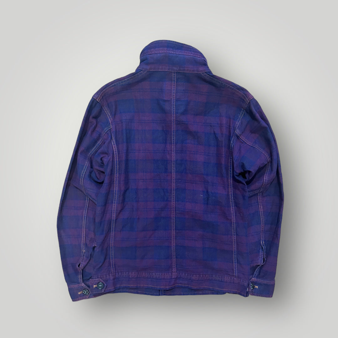 Final Home Patchwork Cotton Jacket S/M | Default Title, Purple