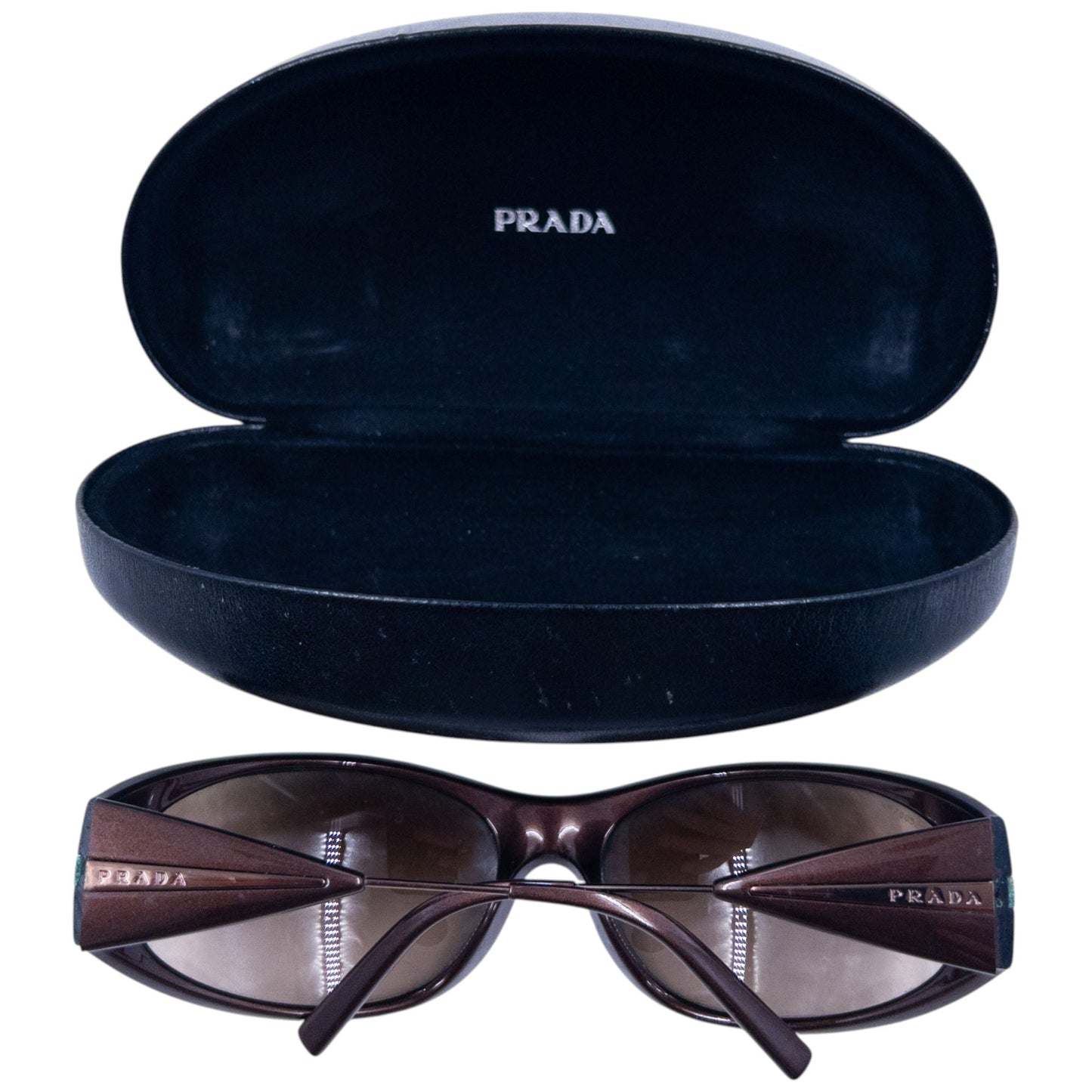 Vintage 2000s Prada Sunglasses | O/S, Brown