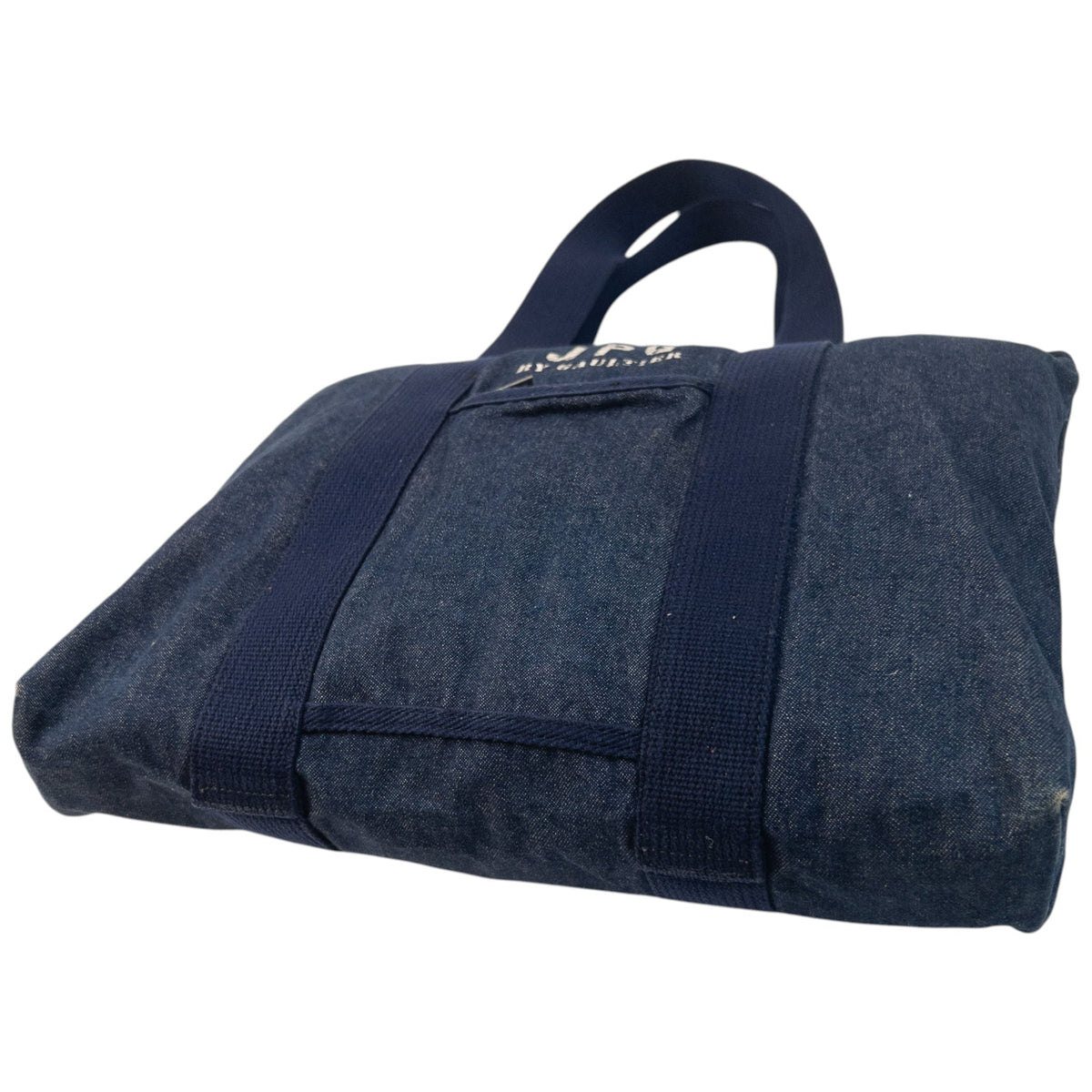 Vintage 2000s Jean Paul Gaultier JPG Denim Shoulder Bag | O/S, Navy
