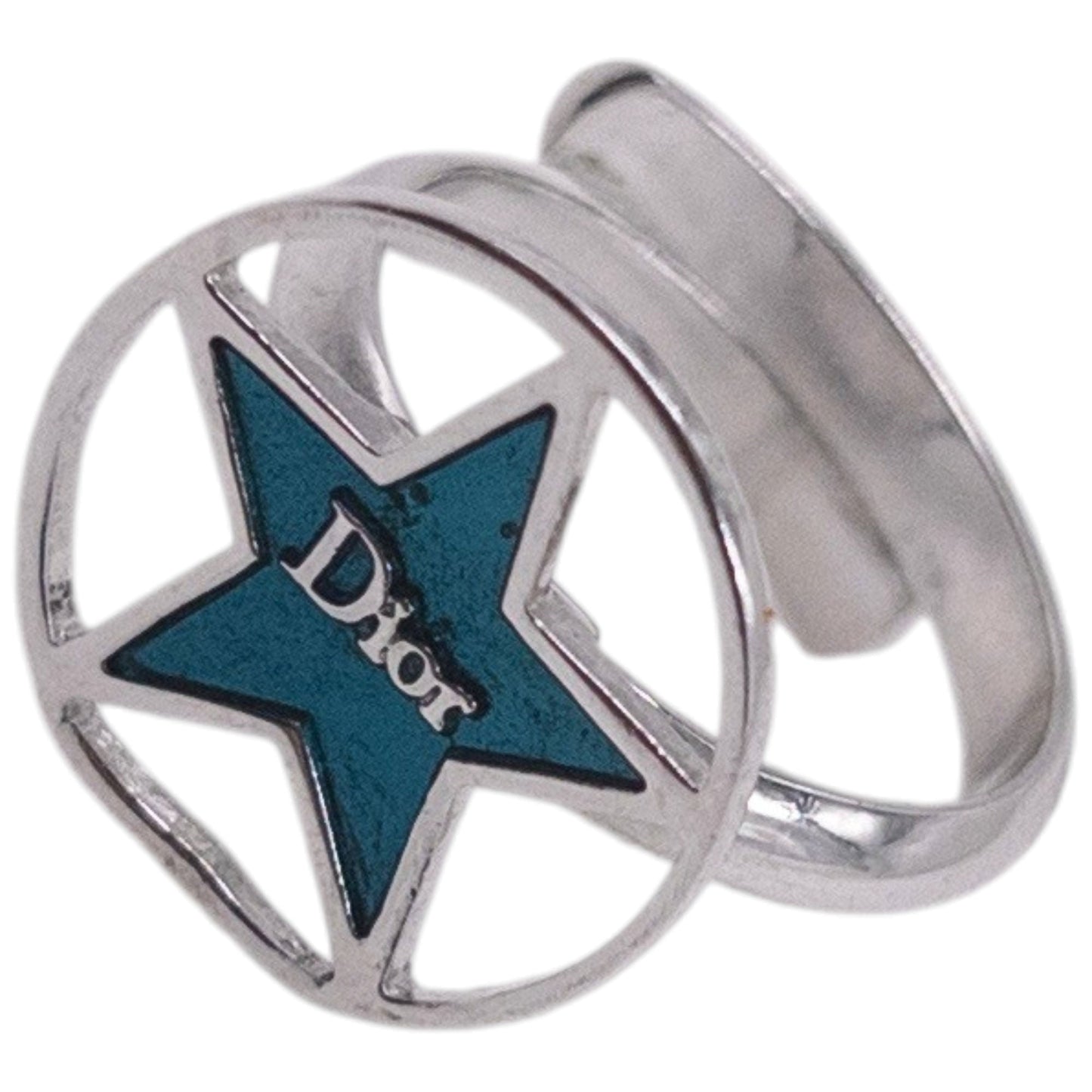 Vintage 2000s Dior By John Galliano Star Adjustable Ring | O/S, Multicoloured