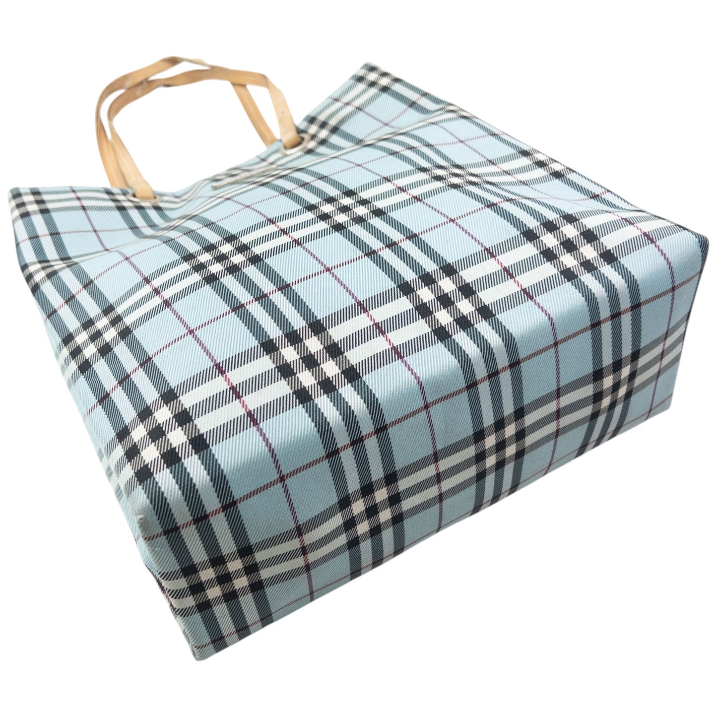 Vintage 2000s Burberry Blue Label Nova Check Shoulder Bag | O/S, Blue
