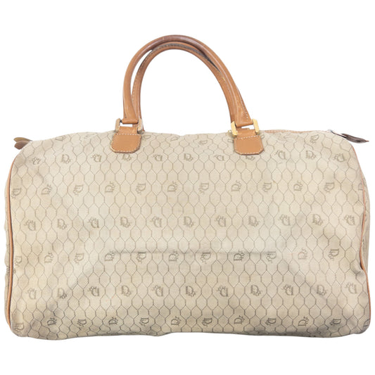 Vintage 80s Dior Monogram Luggage Bag