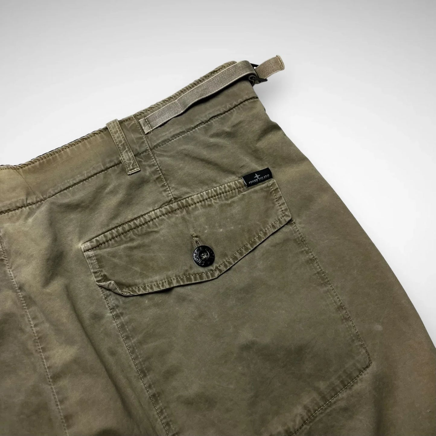 Stone Island Garment Dyed Shorts (2010s)