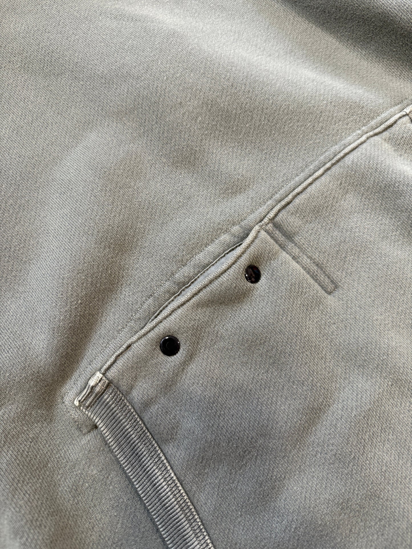 Stone Island Khaki Green Old Effect Hoodie L