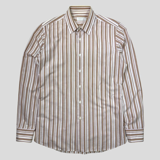 Prada 00’s Candy Striped Shirt - M | 39, Multicoloured