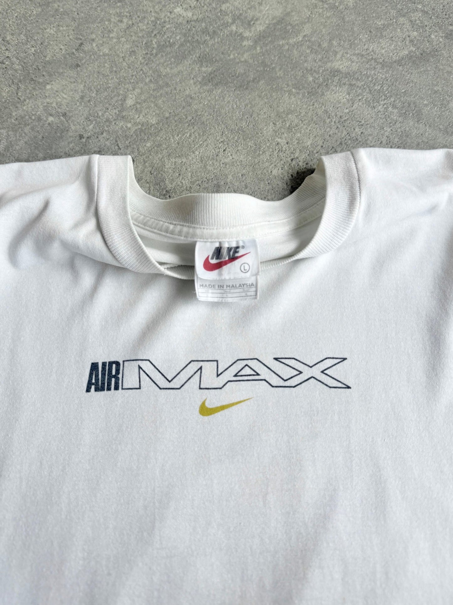 nike air max 1990s heavyweight graphic t-shirt (l)