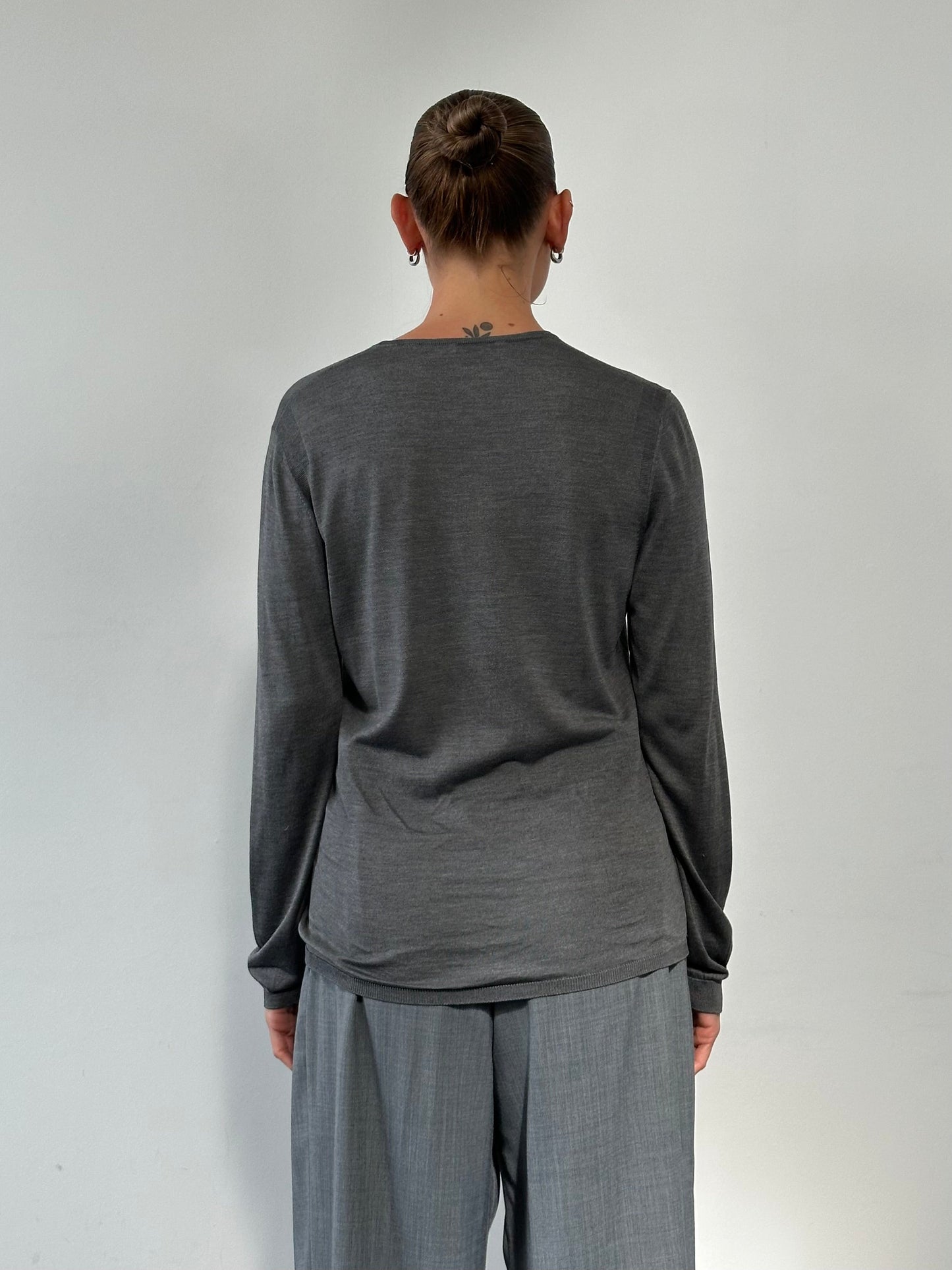 Gucci Pure Silk Lightweight Knitted Jumper - M