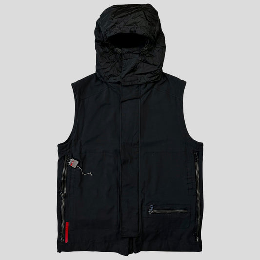 Prada Sport AW01 Modular Multipocket Ski Vest - IT50 (L/XL) | Large, Black