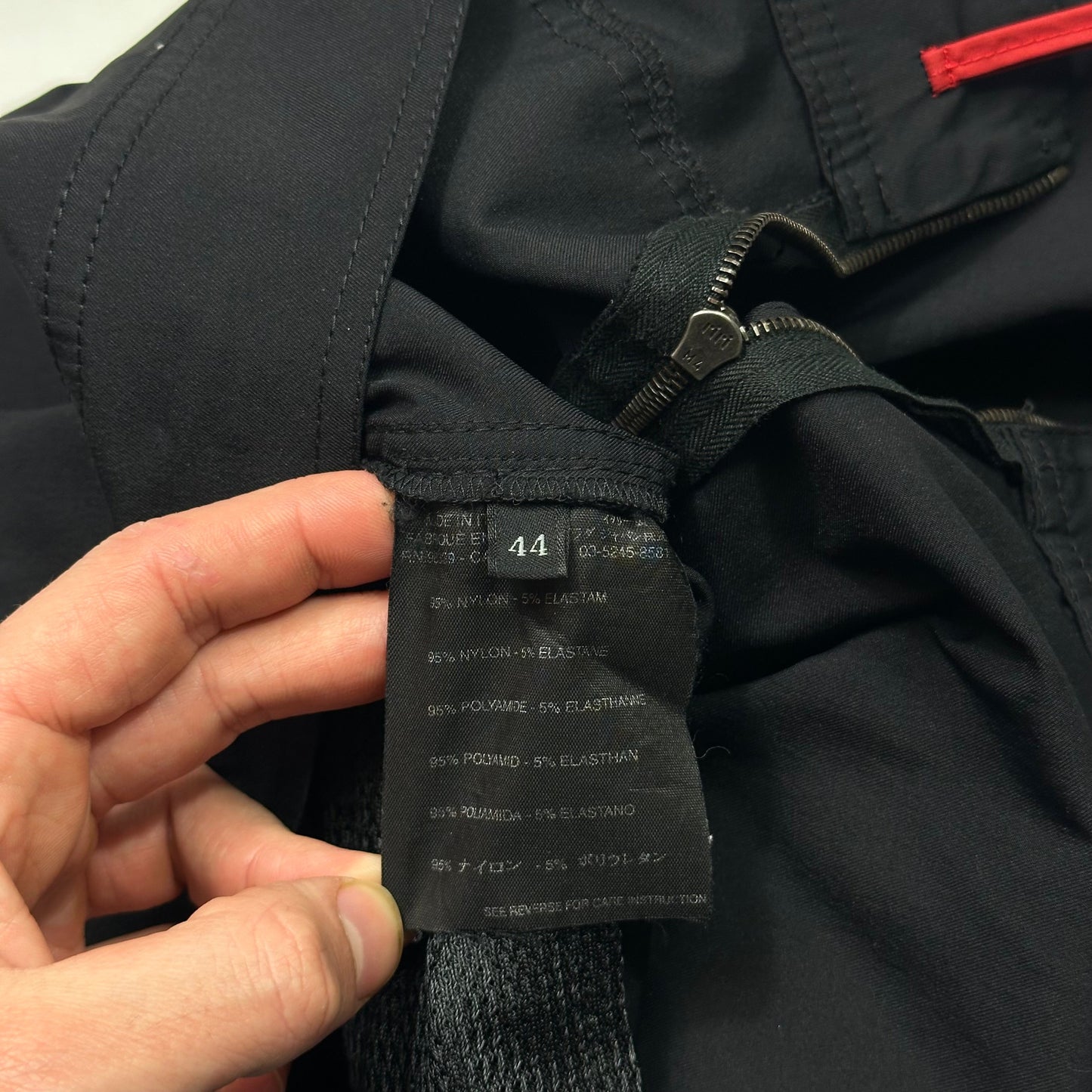 Prada Sport 00’s Nylon Stretchy Cargo Pencil Skirt - IT44