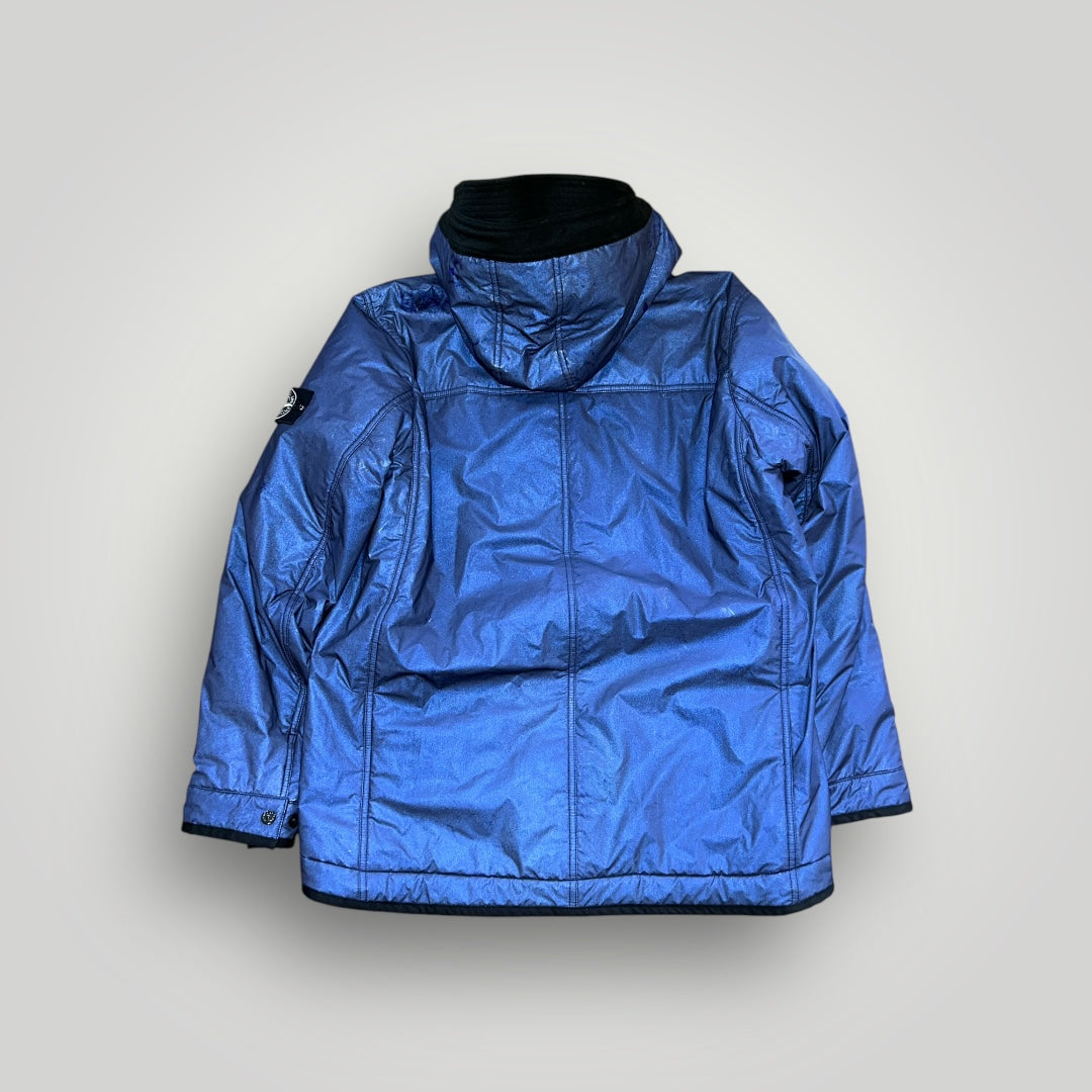 Stone Island AW/13 Reflex Mat Reflective Multi-pocket Jacket XXL | Default Title, Blue