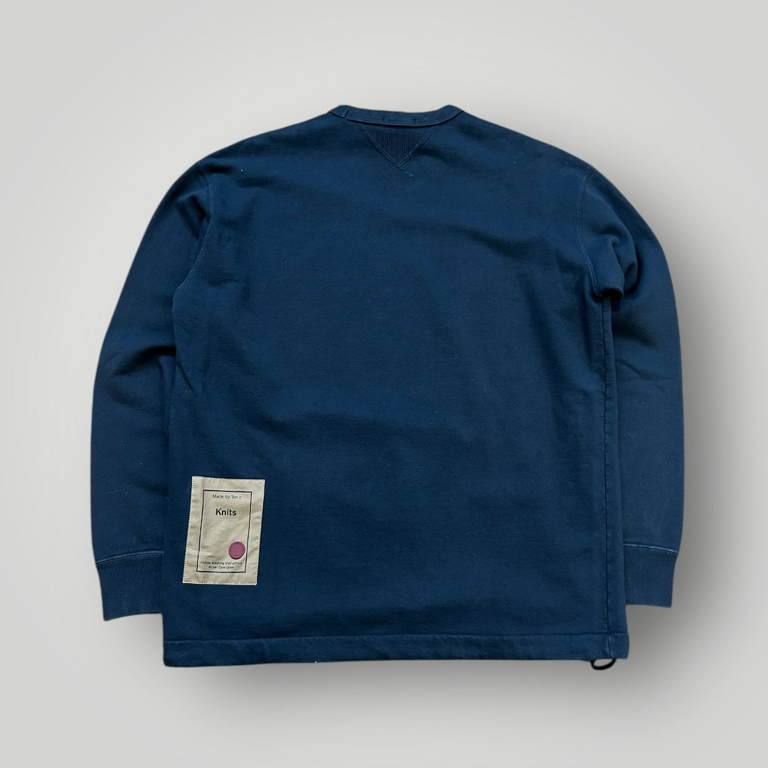 Ten C Utility Knitwear Jumper L | Default Title, Navy
