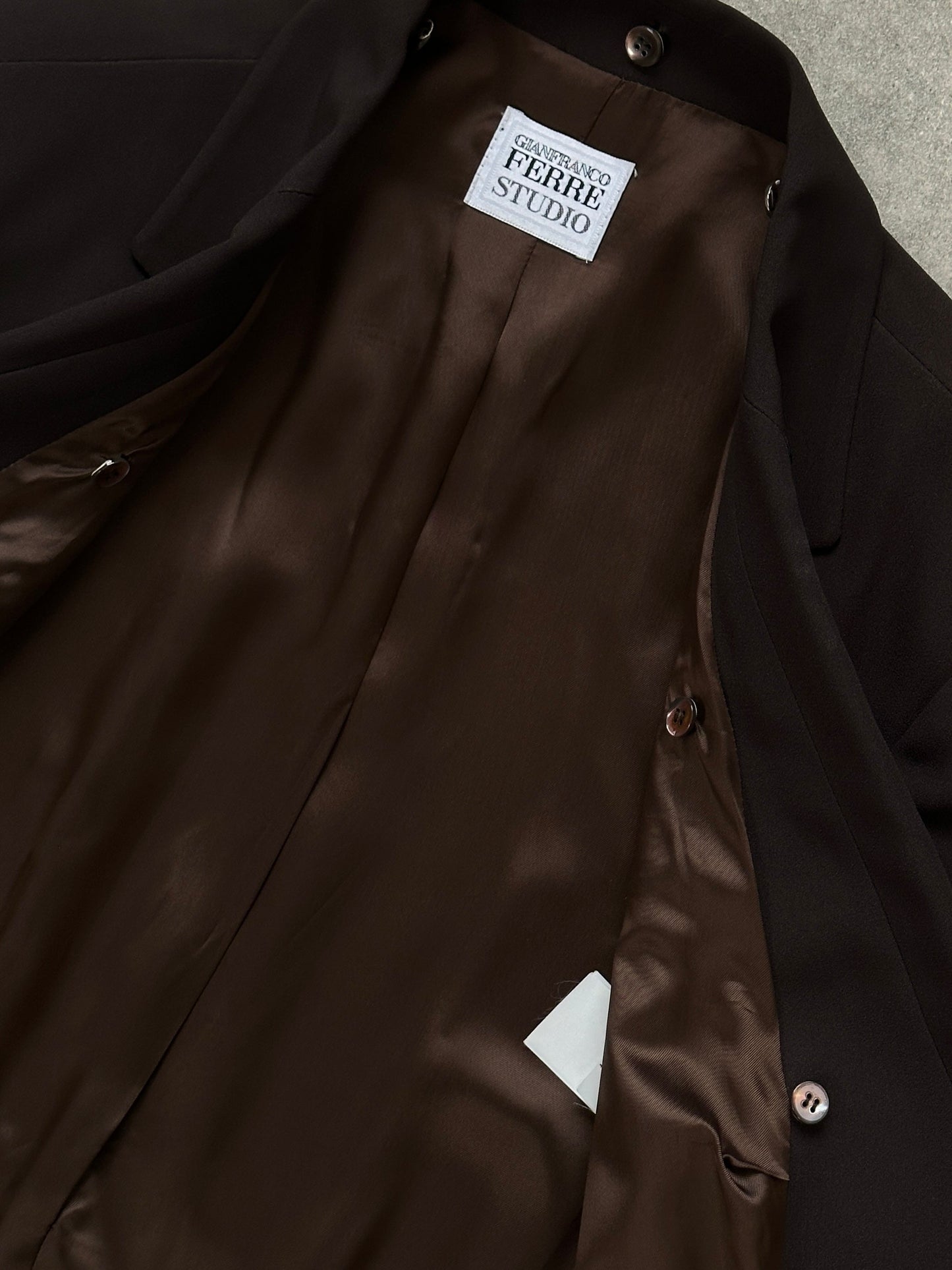 Gianfranco Ferre 1990s Single Breasted Tailored Suit - M