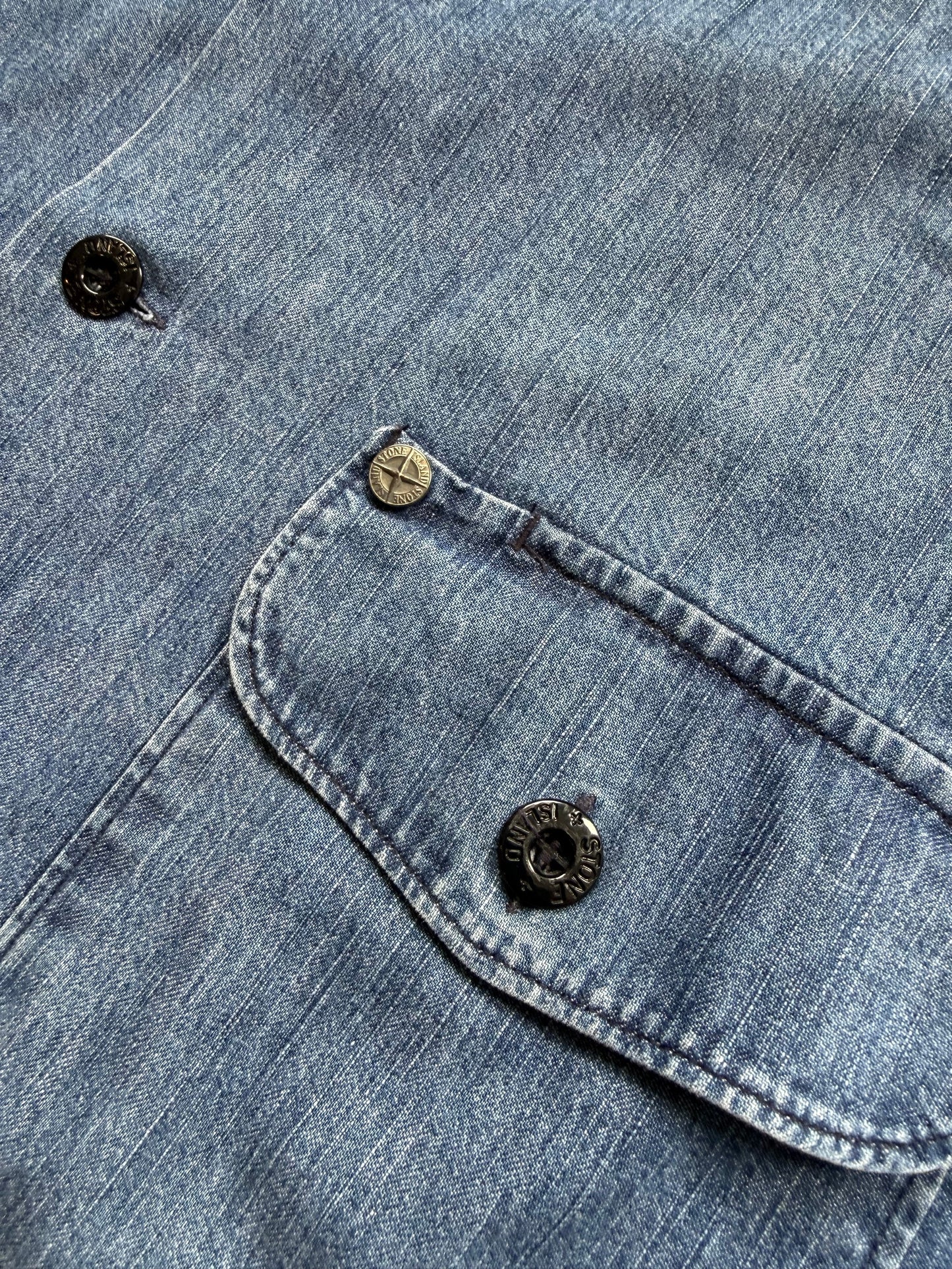 Stone Island A/W 95 Denim Overshirt XL | Default Title, Blue