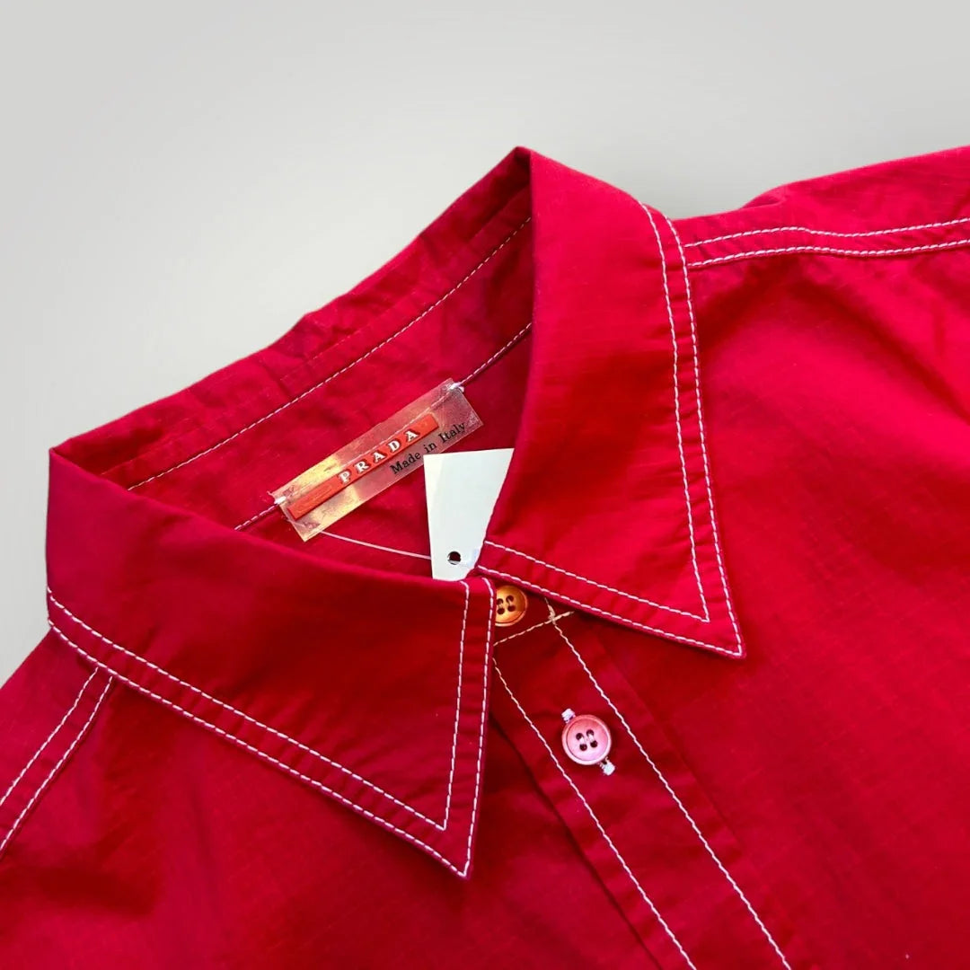 Prada Sport 2000’s Women’s Shirt S | Default Title, Red