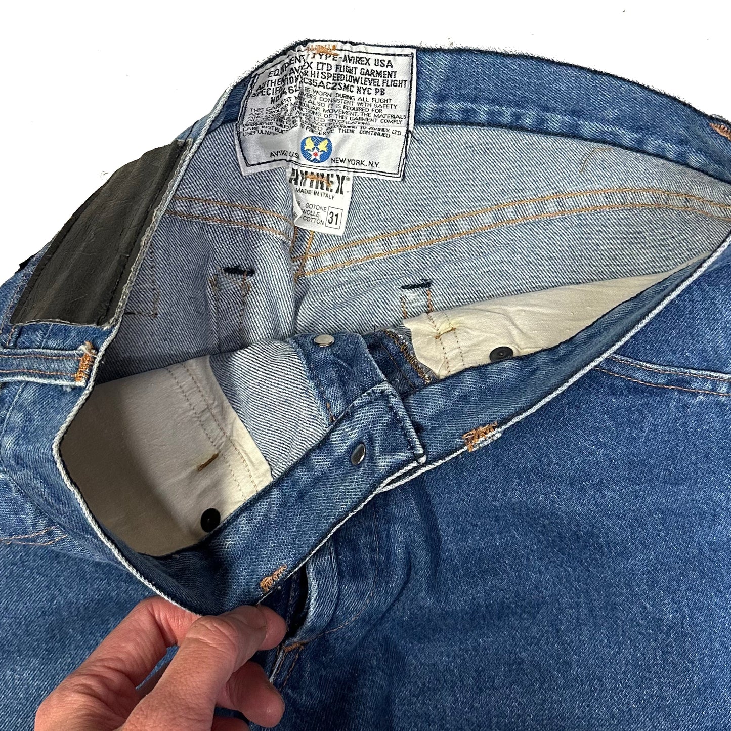 Avirex Jeans In Blue ( W31 )