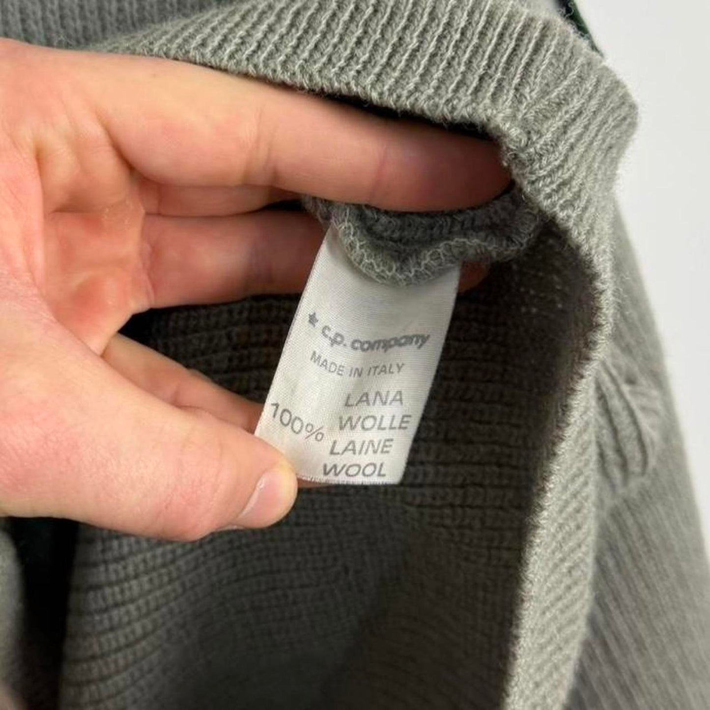 1989s Stone Island Button Cardigan Knit (L) | Large, Multicoloured