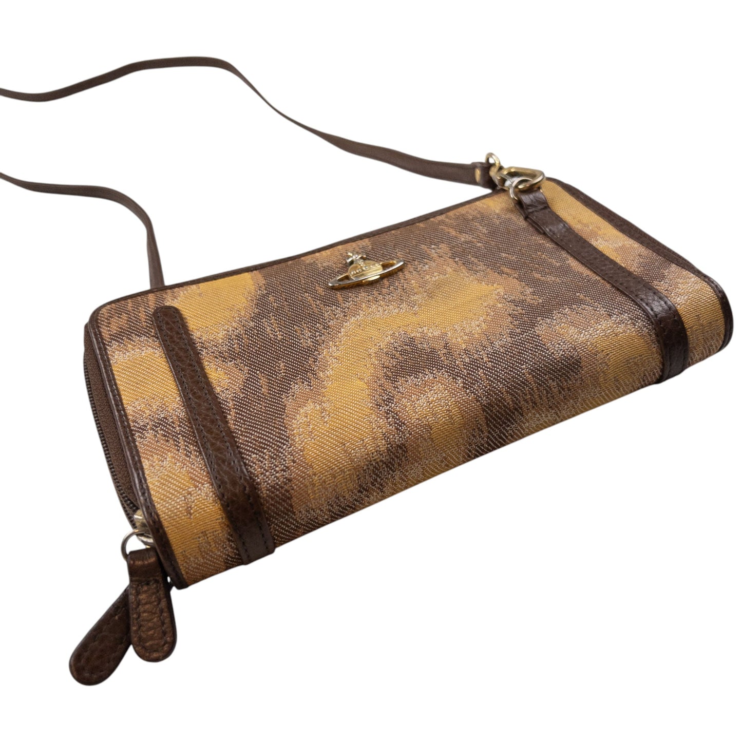 Vintage 90s Vivienne Westwood Pattern Crossbody Clutch Bag