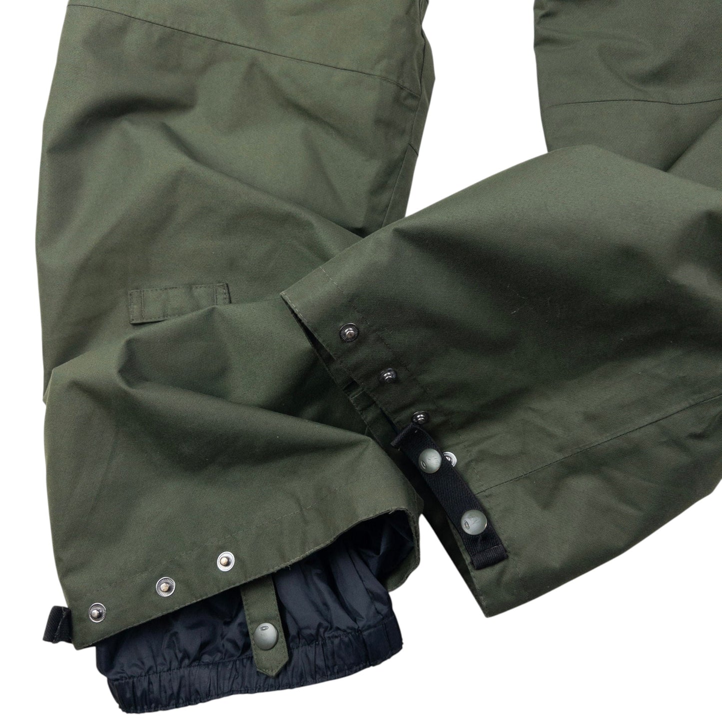 Vintage Oakley Roll Cuff Snowboarding Trousers Size W27