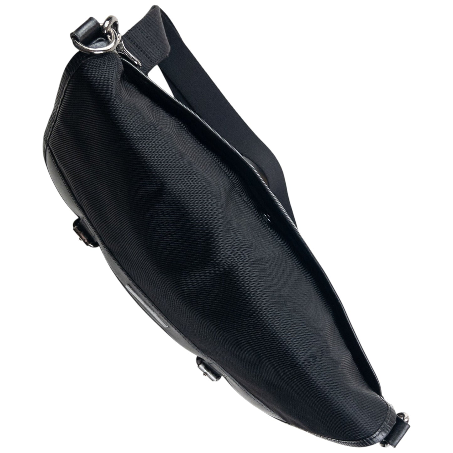 Vintage 2000s Burberry Black Label Nova Check Crossbody Bag | O/S, Black