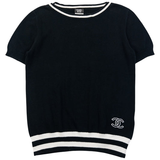 Vintage 2000s Chanel Uniform Wool Top Womens Size S | Small, Multicoloured