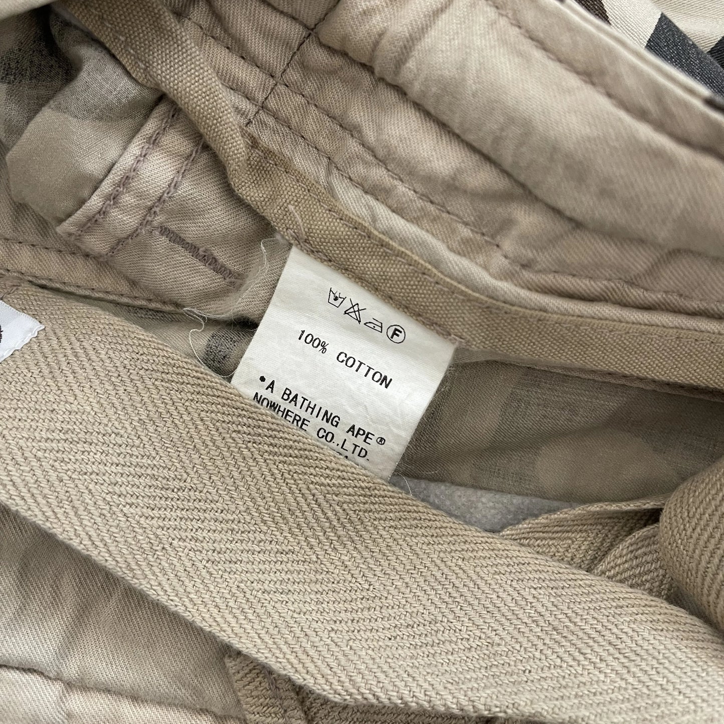 Bape Tribal Cargo Shorts - W36"