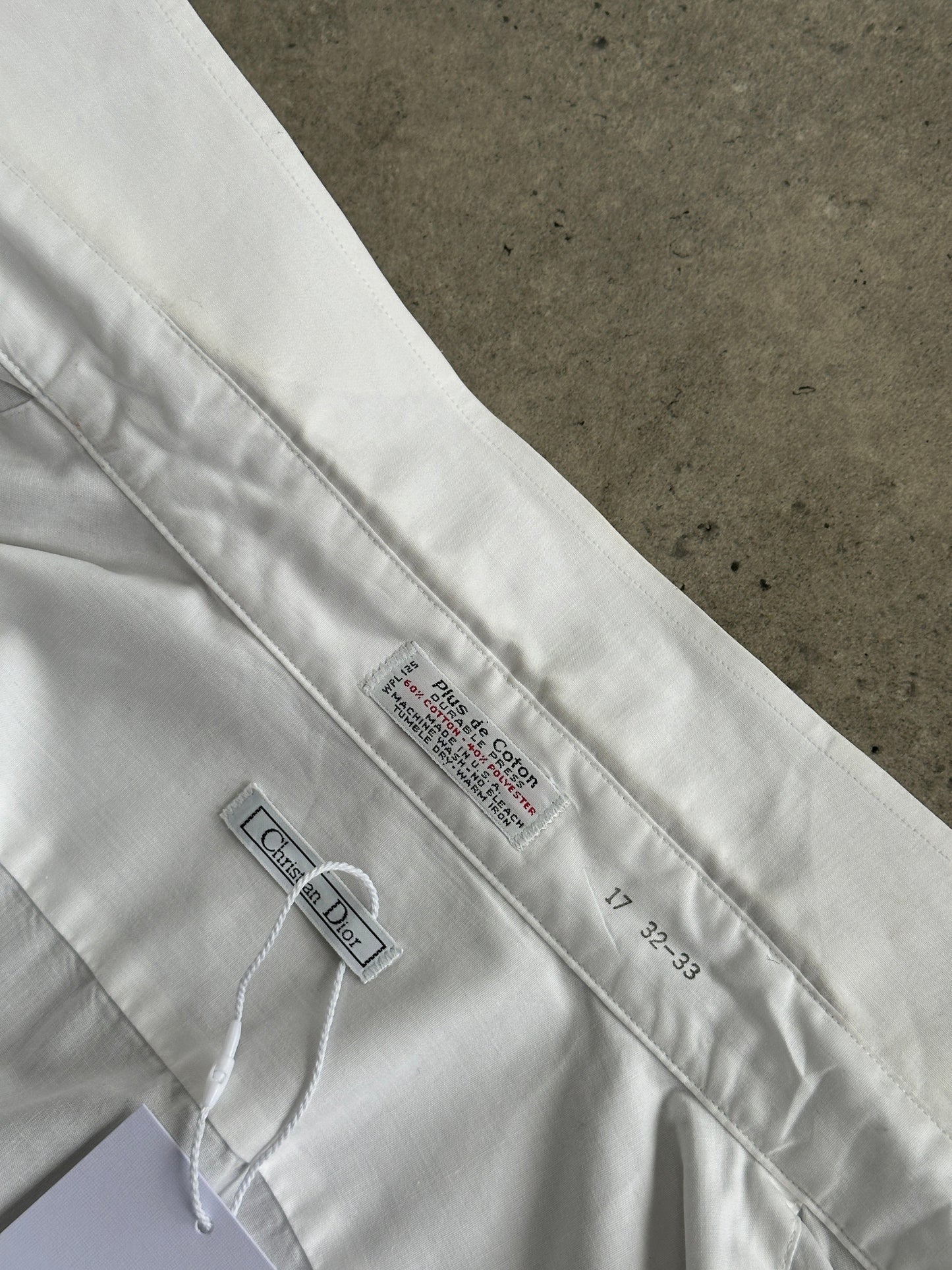 Christian Dior 1980s Cotton Shirt - M/L