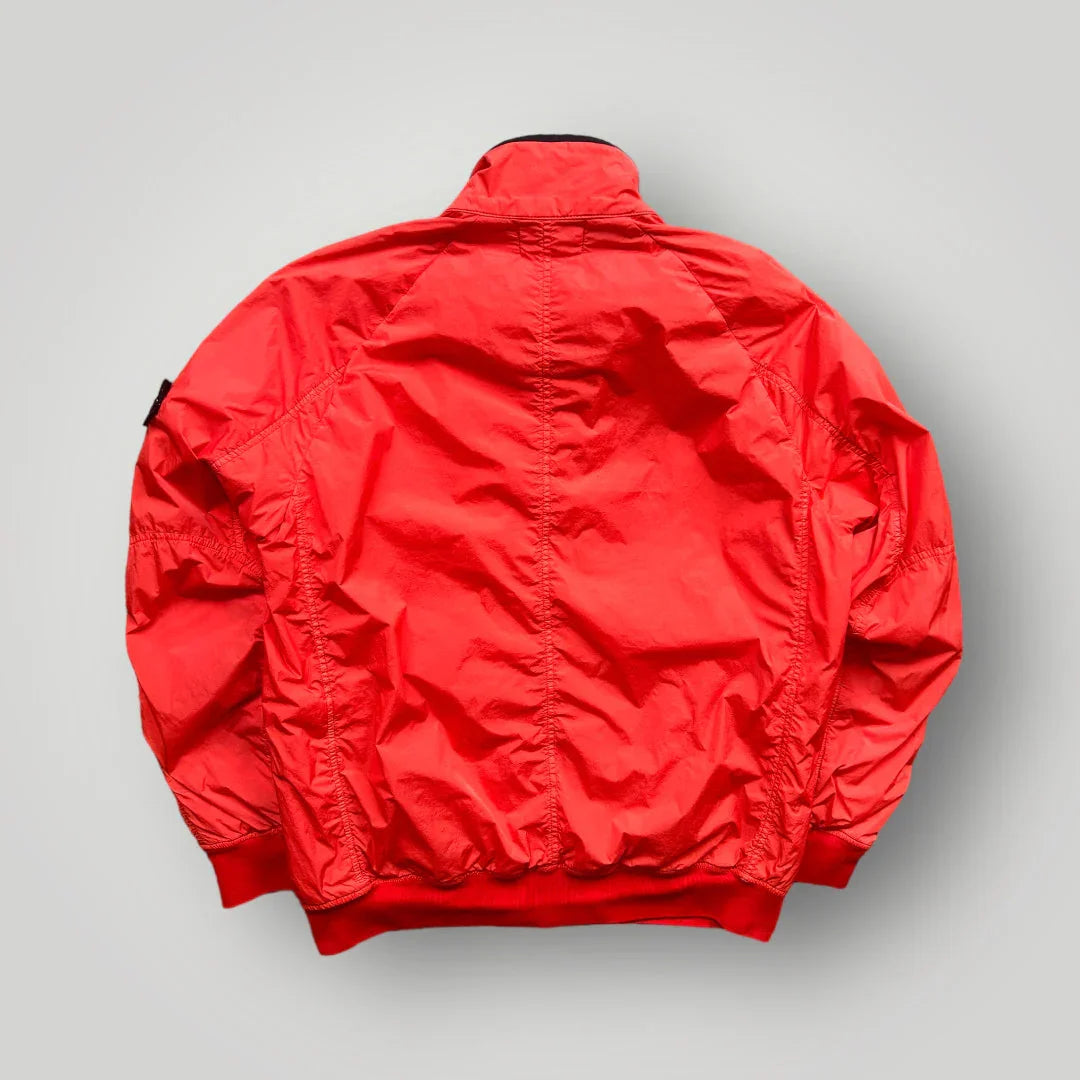 Stone Island Crinkle Reps Garment Dyed Bomber Jacket XL | Default Title, Red