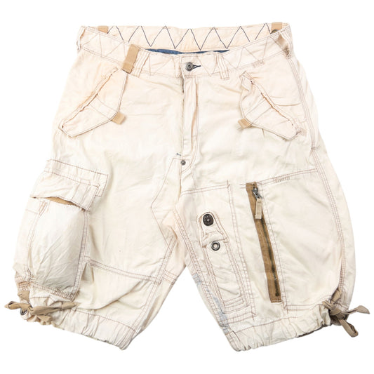 Vintage 90s Polo Ralph Lauren Cargo Shorts Size W32 | W32, Cream