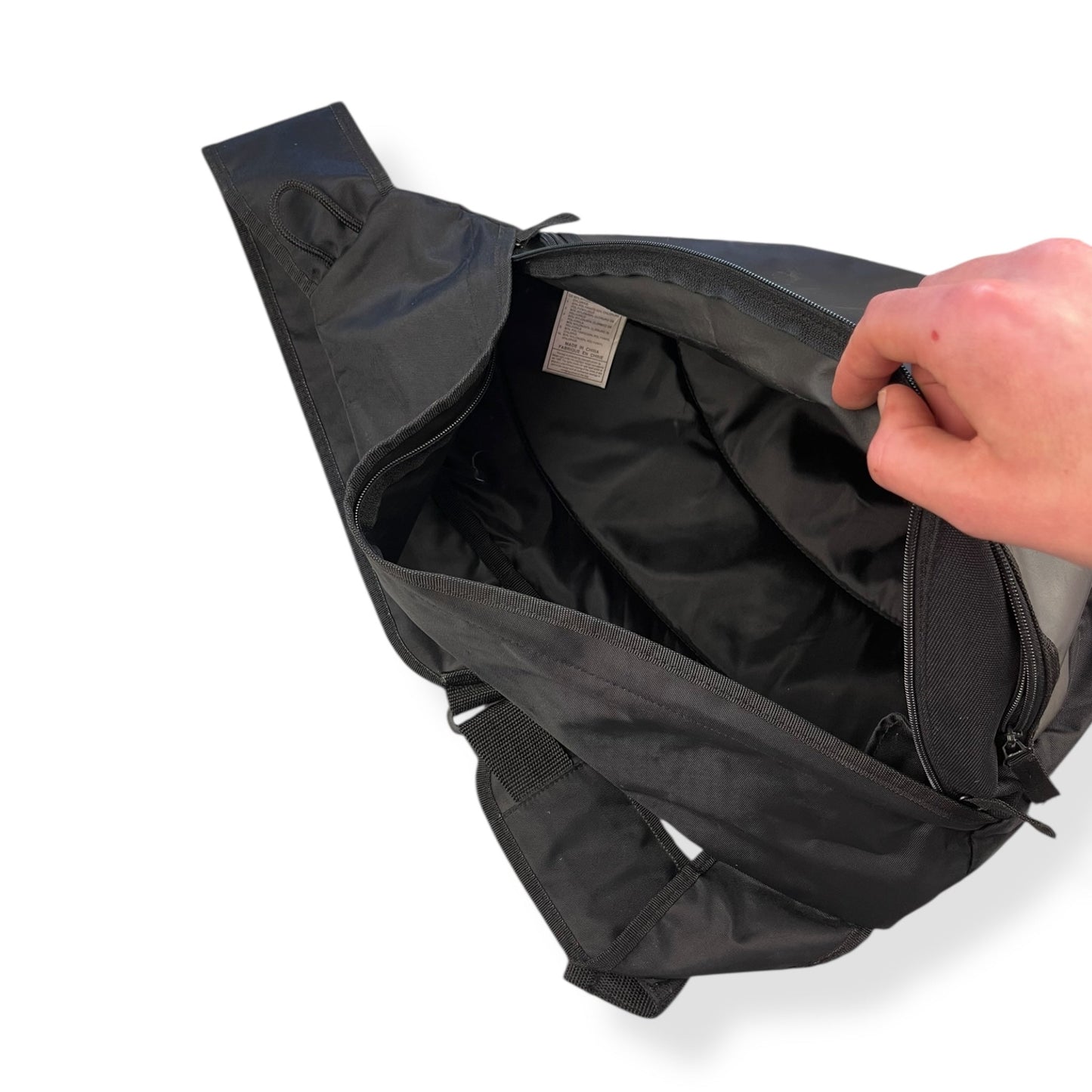 2001 Nike Translucent 'X-Ray' Sling Bag | Default Title, Black