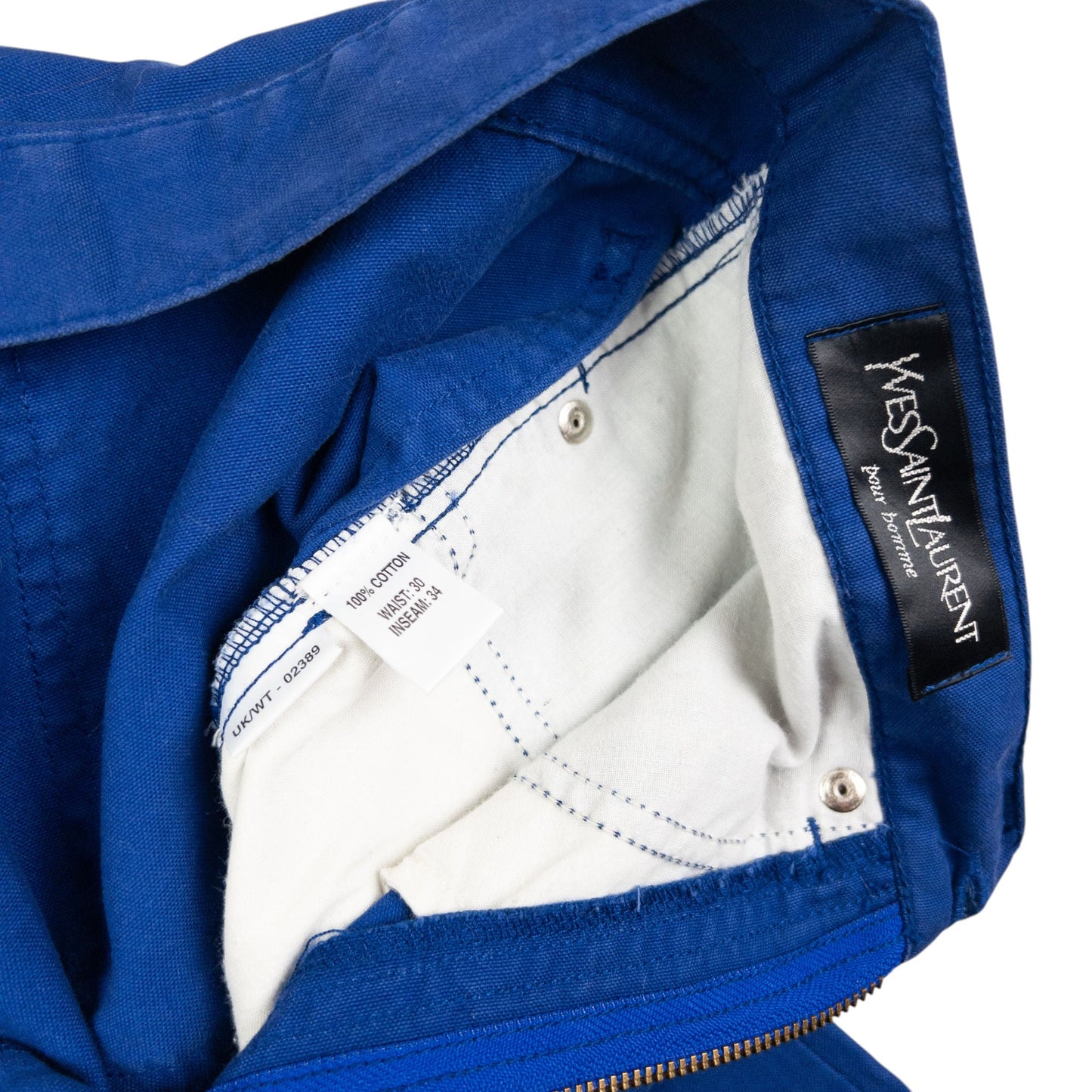 Vintage YSL Yves Saint Laurent Chino Trousers Size W29