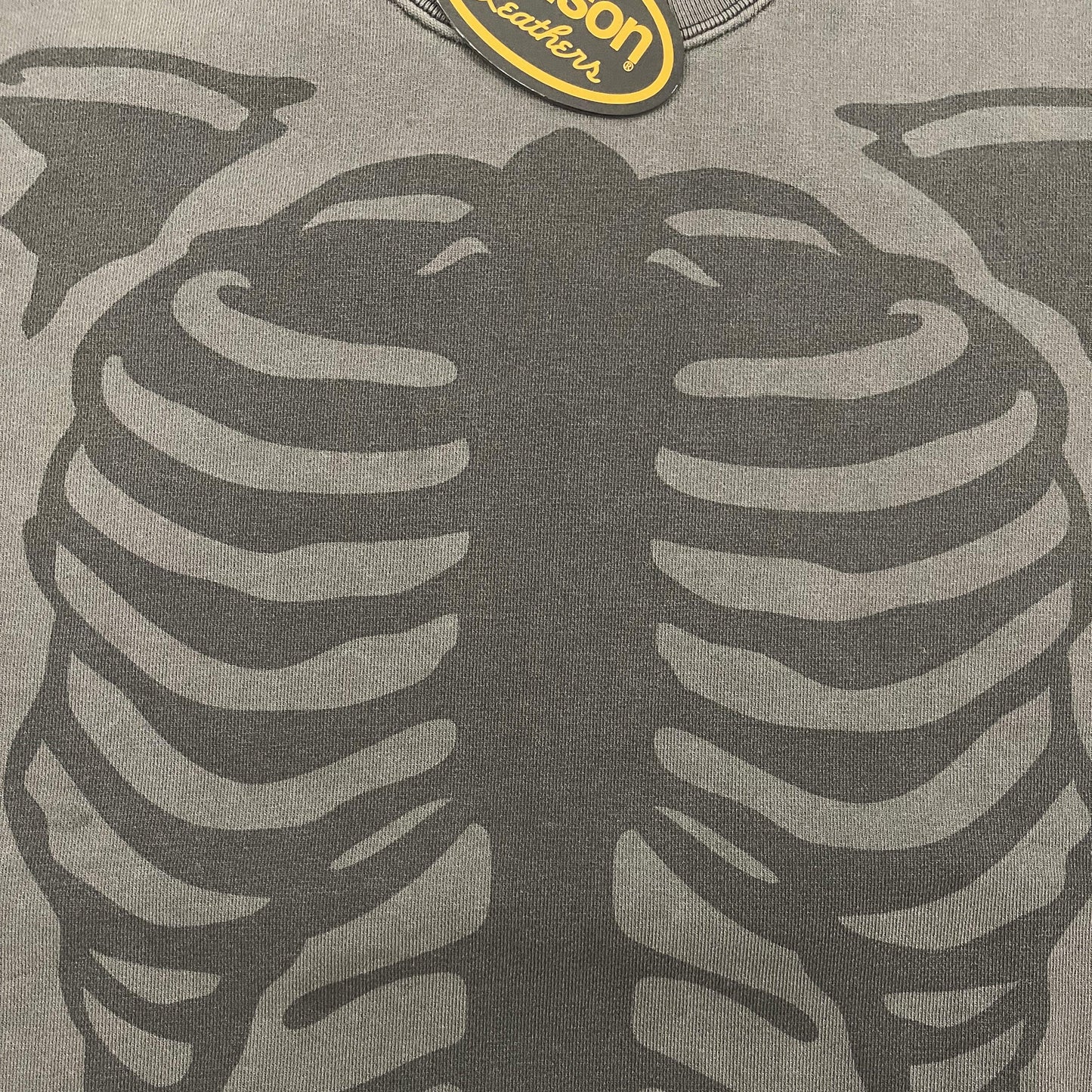 Vanson Leathers Skeleton Crewneck Jumper - L