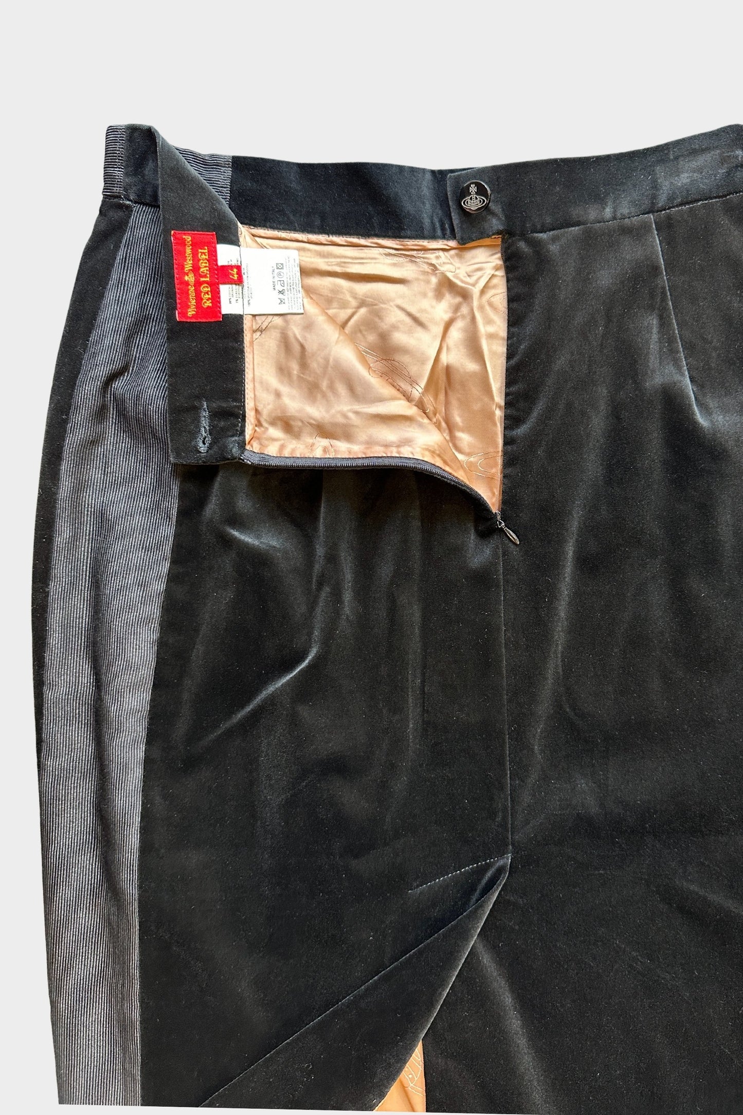 Vivienne Westwood Velvet Black Skirt Suit