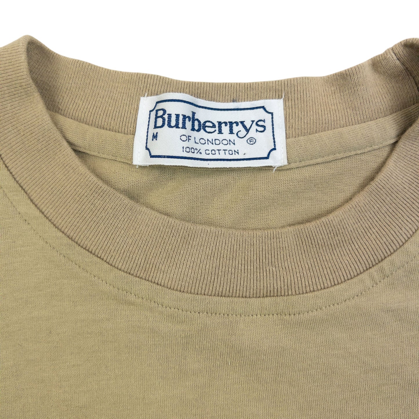 Vintage 90s Burberry Embroidered T Shirt Size S | Small, Multicoloured