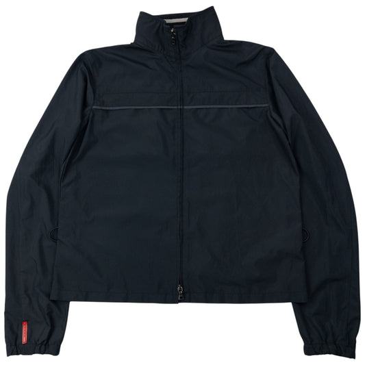 Vintage 2000s Prada Sport Lightweight Zip Up Jacket Size S | Small, Black
