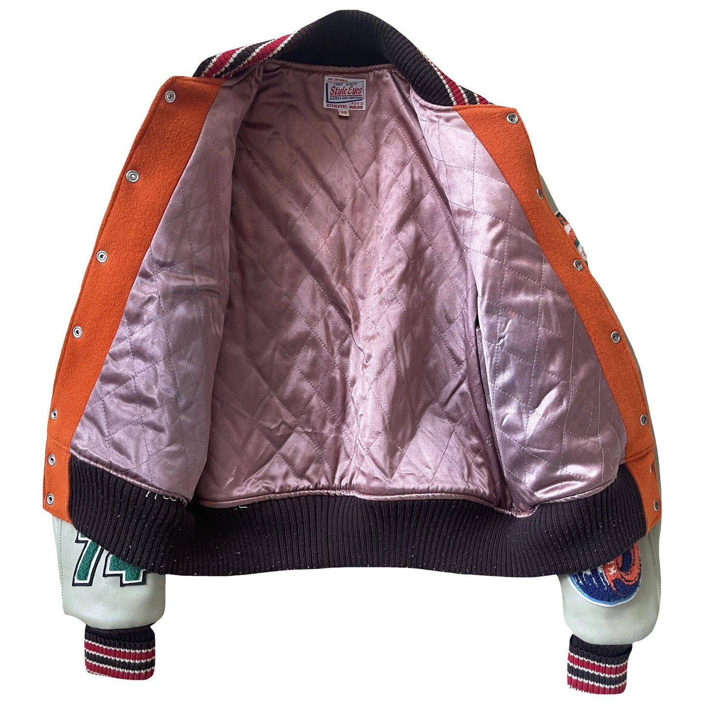 Style Eyes 'High Skate' Varsity Jacket - M