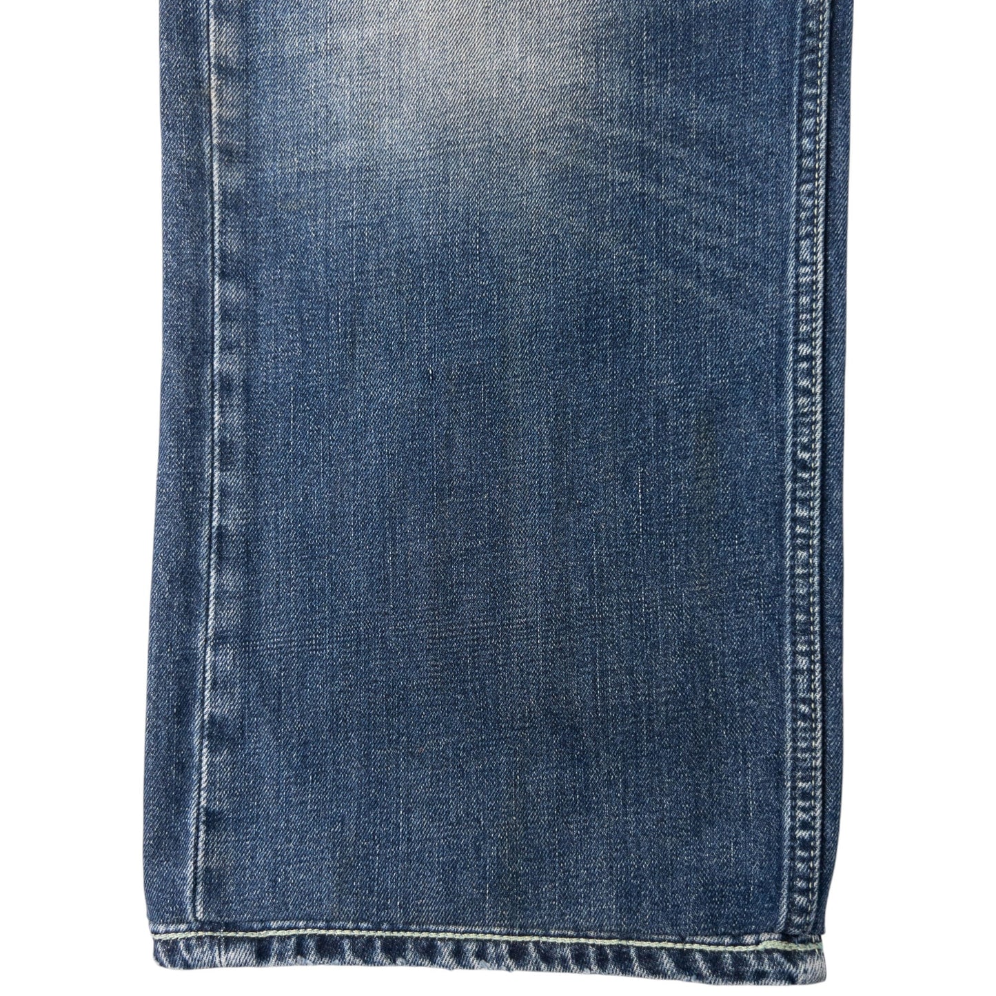 Vintage Puma X Evisu Double Gull Japanese Denim Jeans Size W35