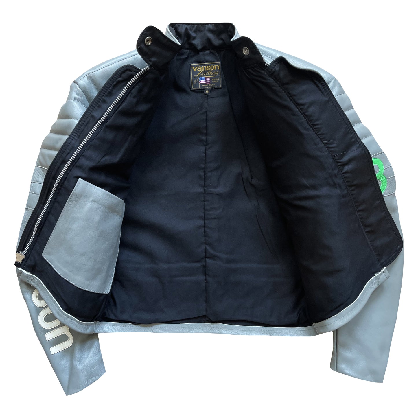 Vanson Leathers Motorcycle Jacket - S