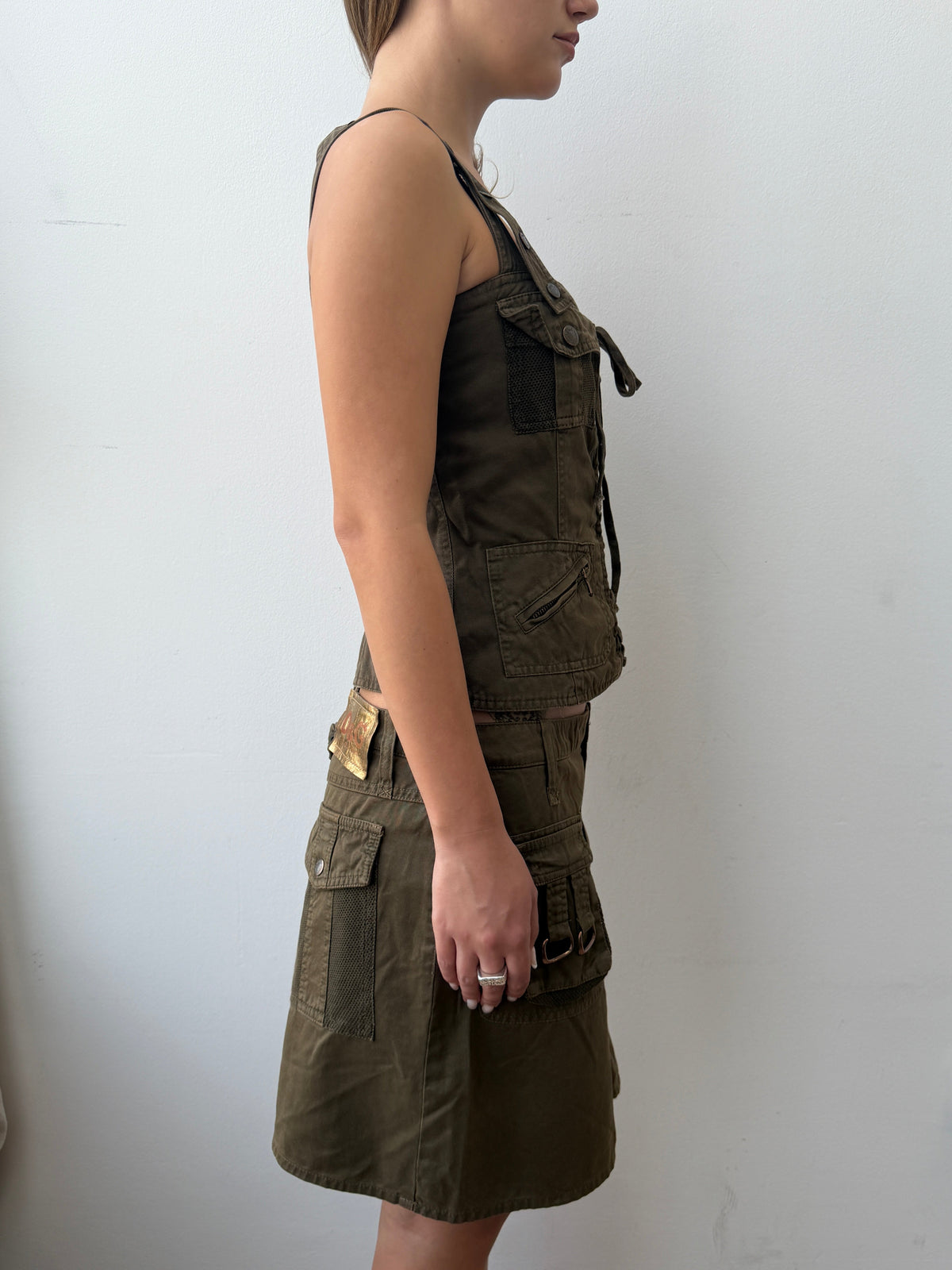 Dolce&Gabbana SS03 Technical Set | W42, Olive