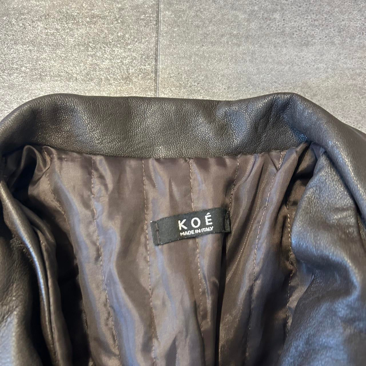 Vintage Koe Leather Jacket | Brown, Brown