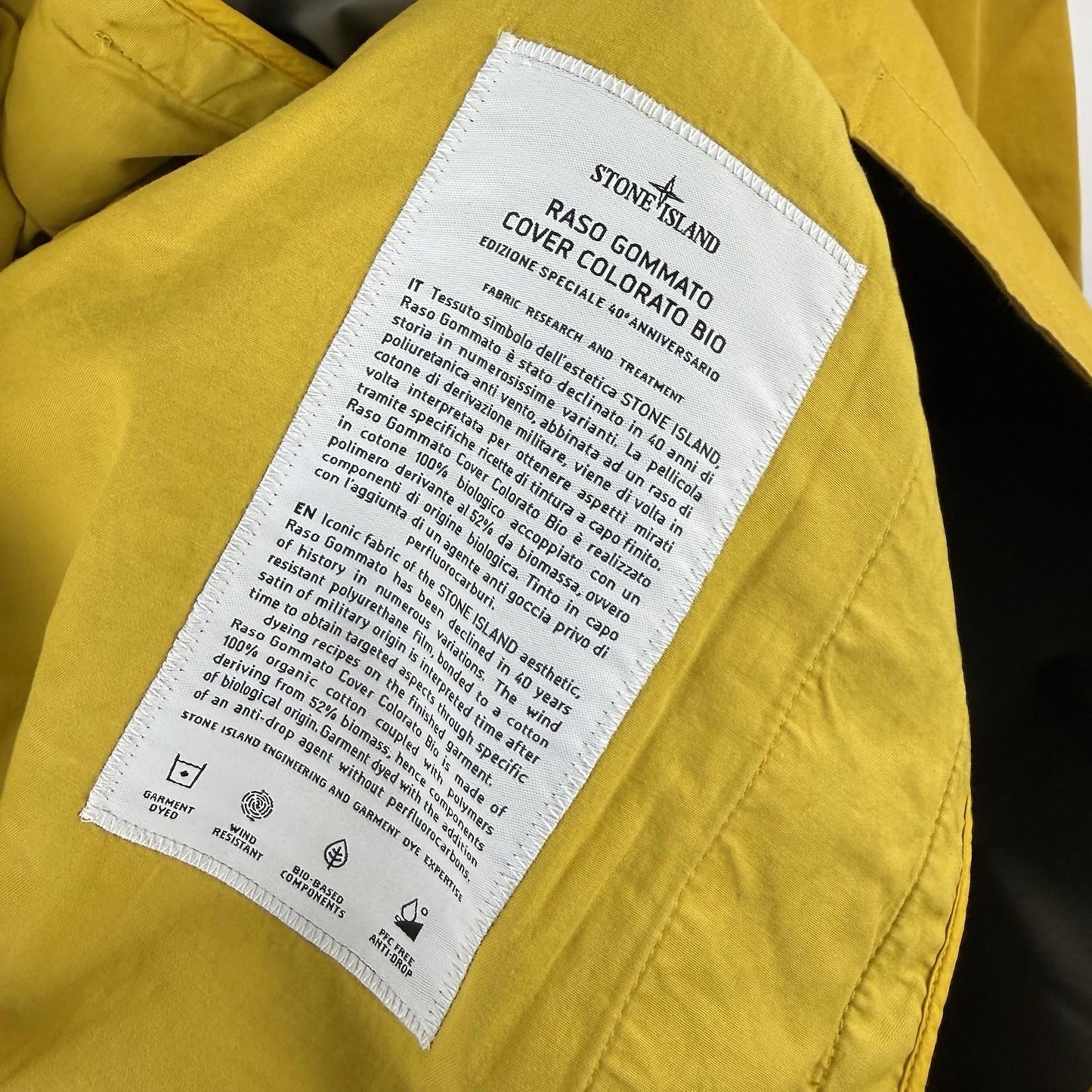 40th Anniversary Stone Island Smock Pullover Jacket (XL) | Extra Large, Red