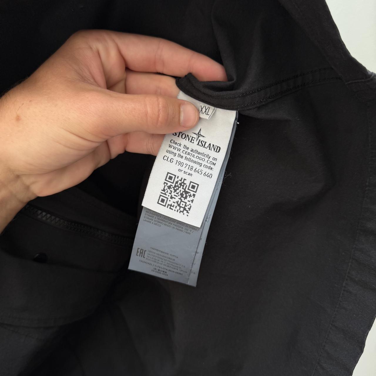 Stone Island Cotton Cordura Field Jacket in black (XXL) | XXL, Black