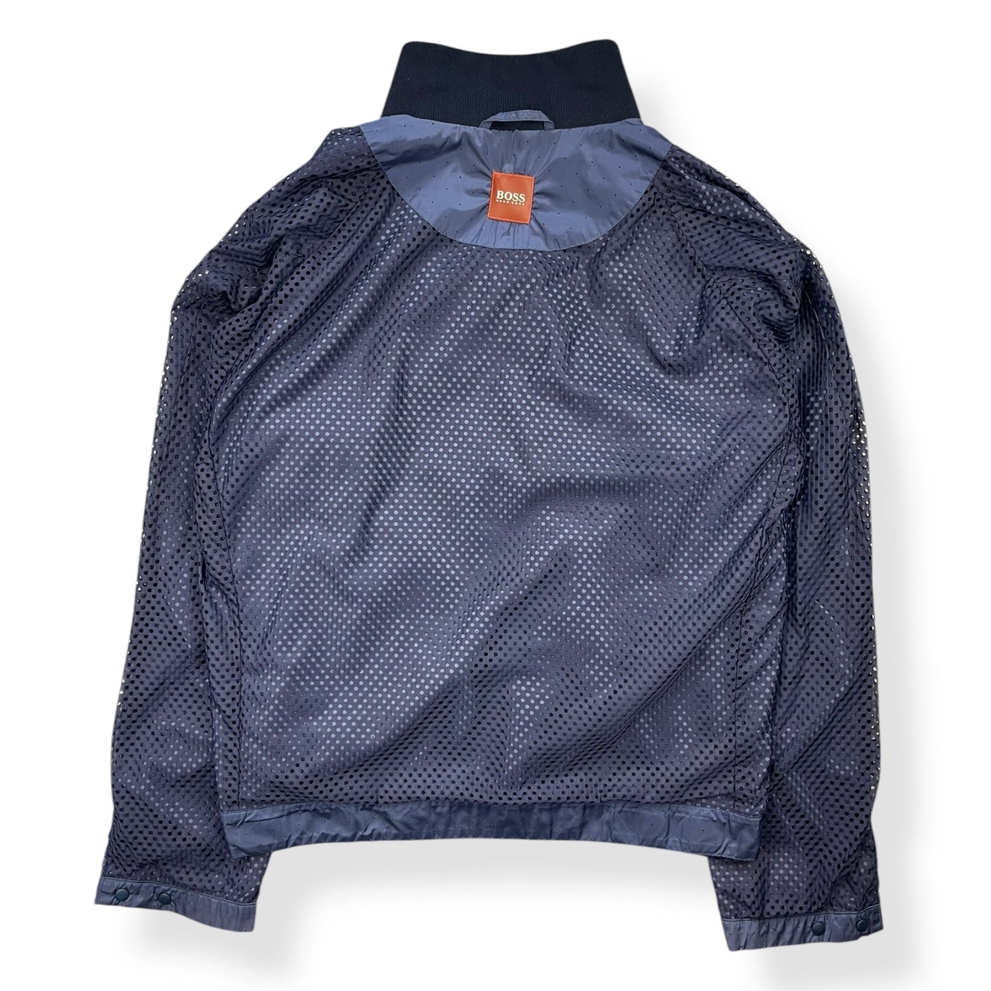 2000's Hugo Boss 'Orange' Perforated Nylon Jacket (L) | Default Title, Orange